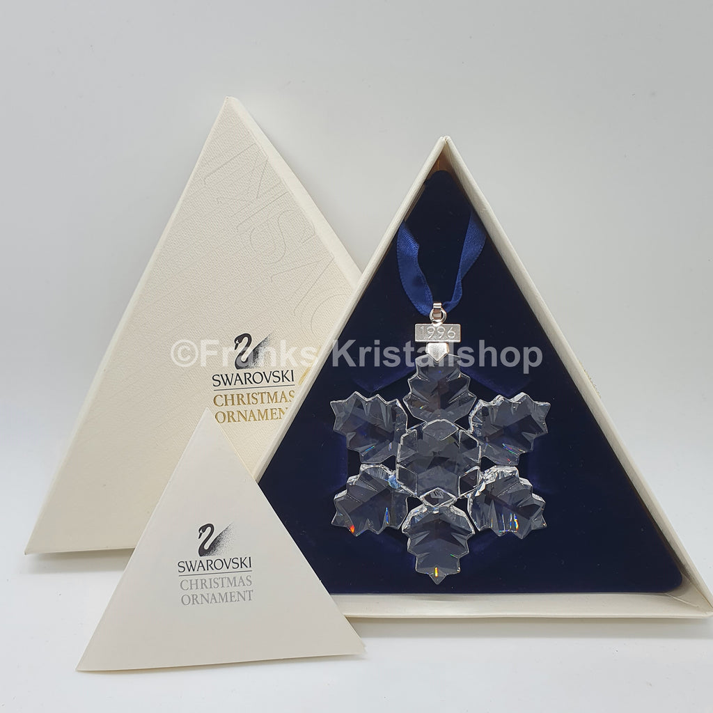 SWAROVSKI Weihnachtsstern 1996 Groß Klar 199734