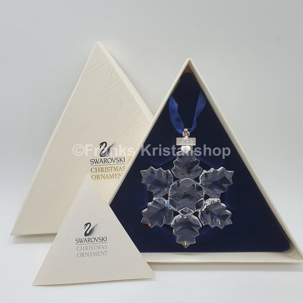 SWAROVSKI Weihnachtsstern 1996 Groß Klar 199734