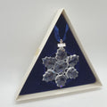 SWAROVSKI Weihnachtsstern 1996 Holiday Ornament Groß Klar 206197