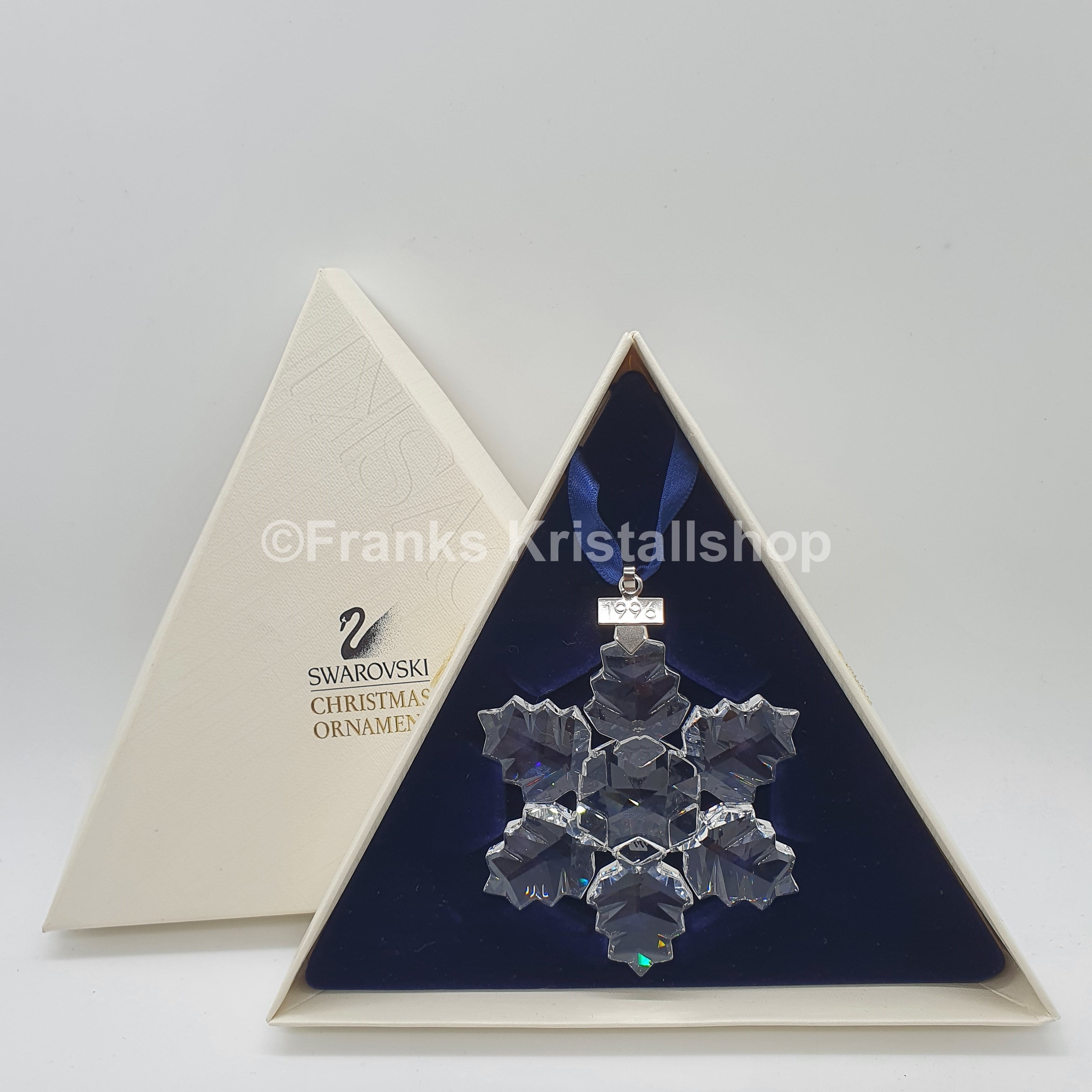 SWAROVSKI Weihnachtsstern 1996 Groß Klar 199734