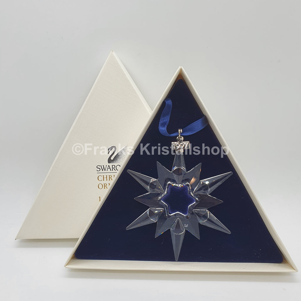 SWAROVSKI Weihnachtsstern 1997 Groß Klar 211987