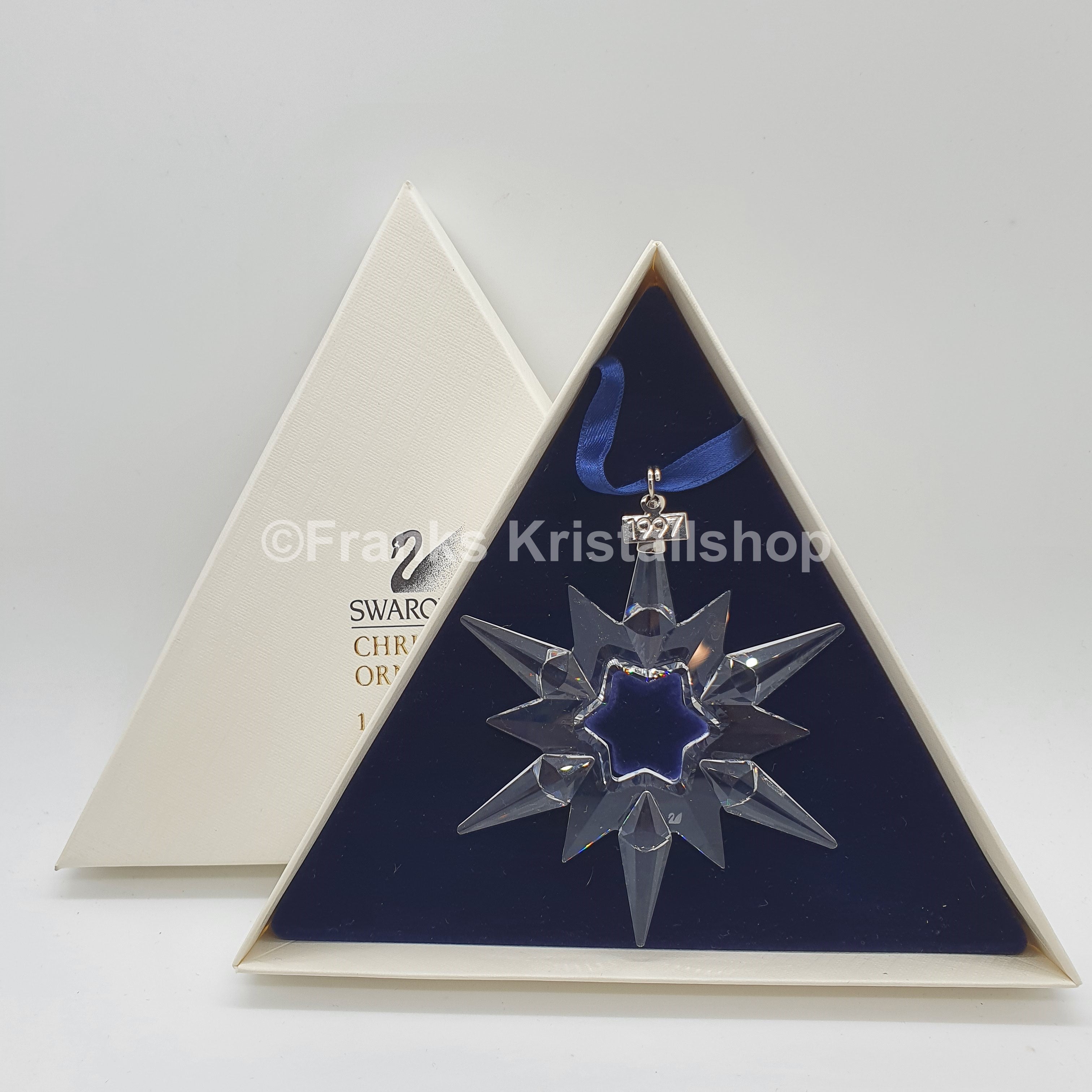 SWAROVSKI Weihnachtsstern 1997 Groß Klar 211987