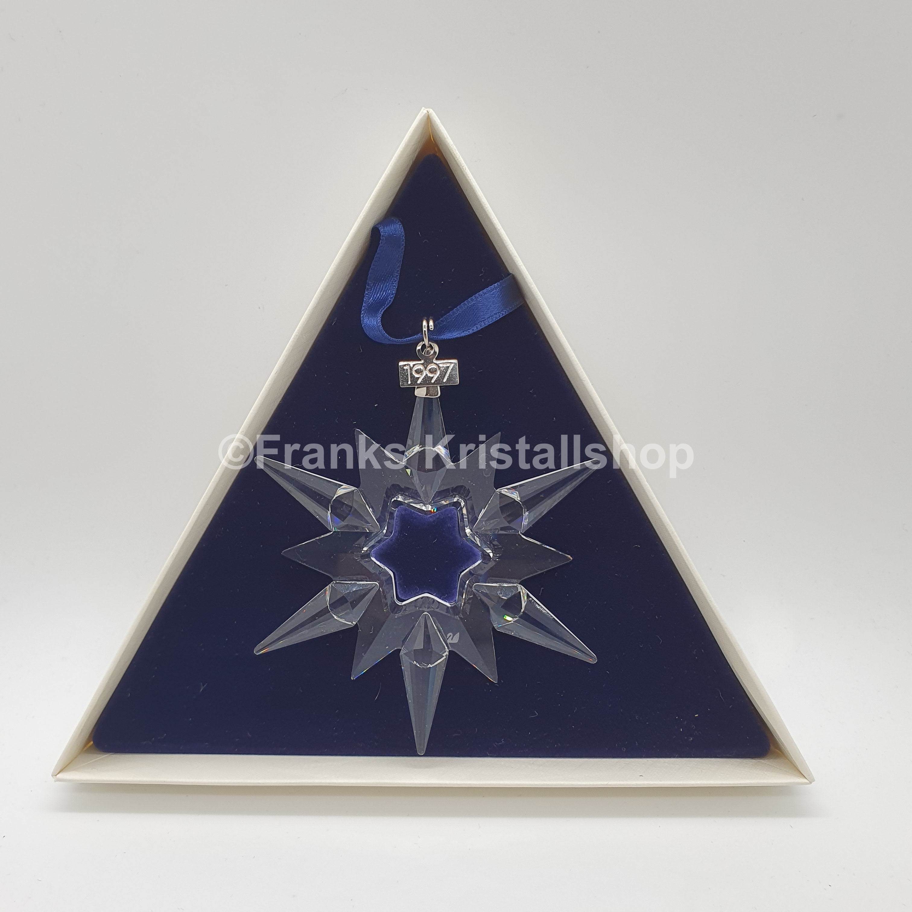 SWAROVSKI Weihnachtsstern 1997 Groß Klar 211987