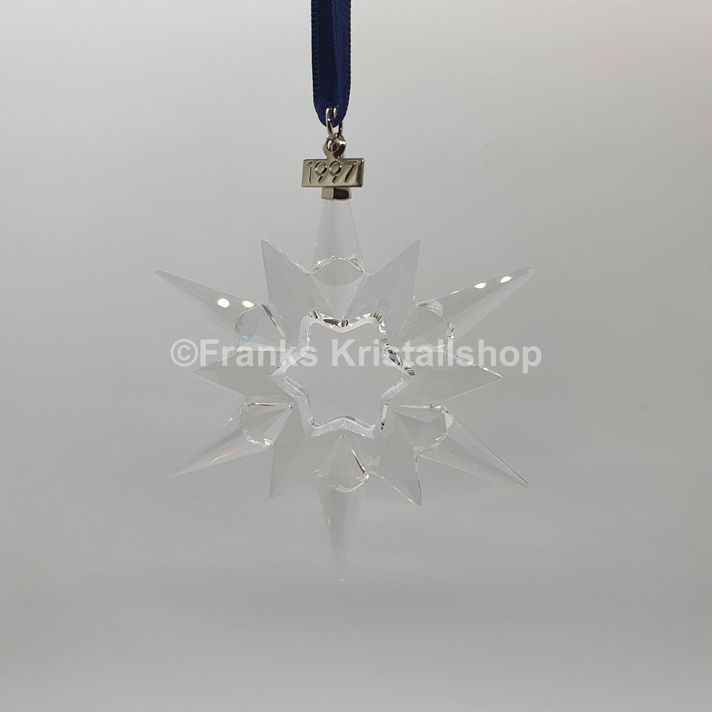 SWAROVSKI Weihnachtsstern 1997 Groß Klar 211987