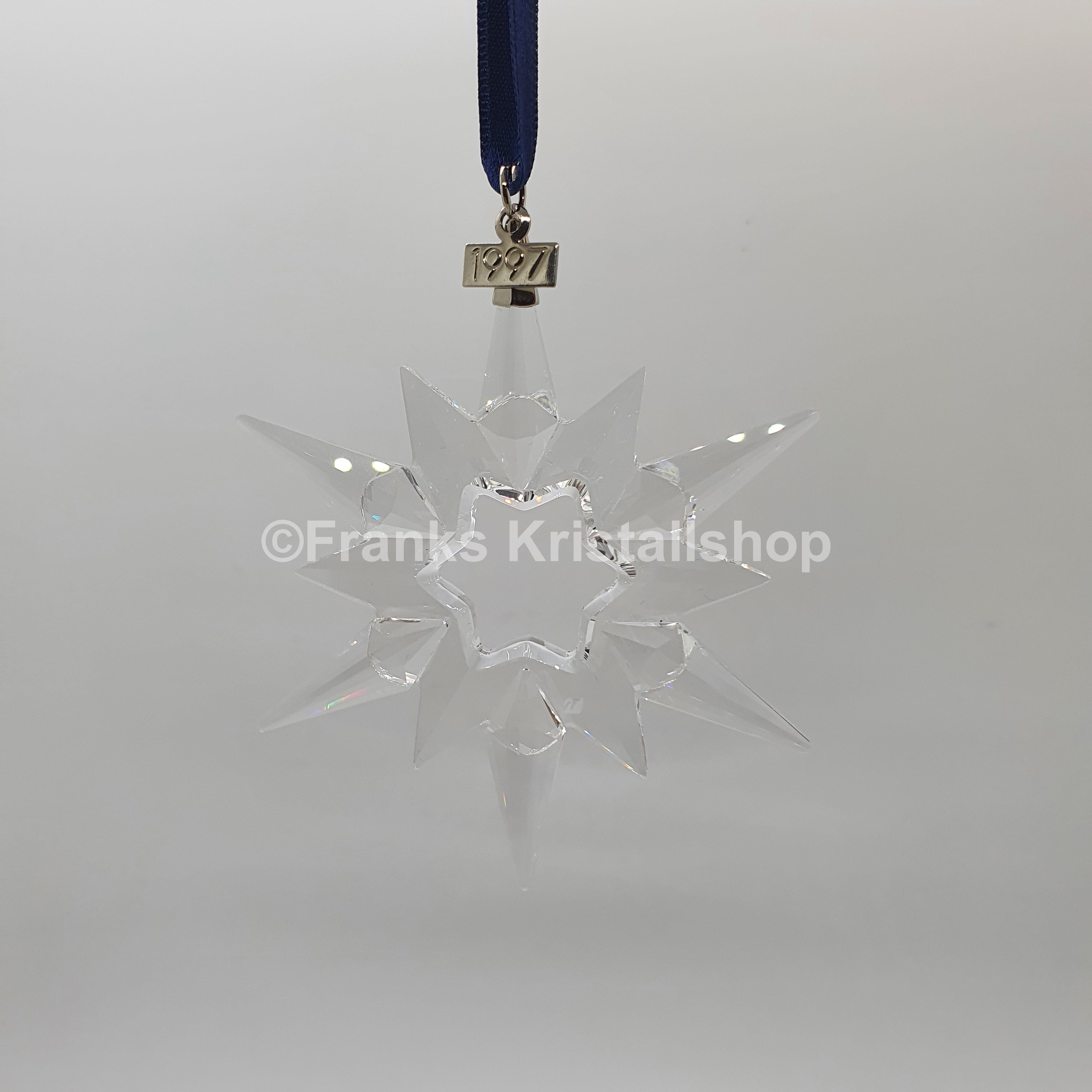 SWAROVSKI Weihnachtsstern 1997 Groß Klar 211987