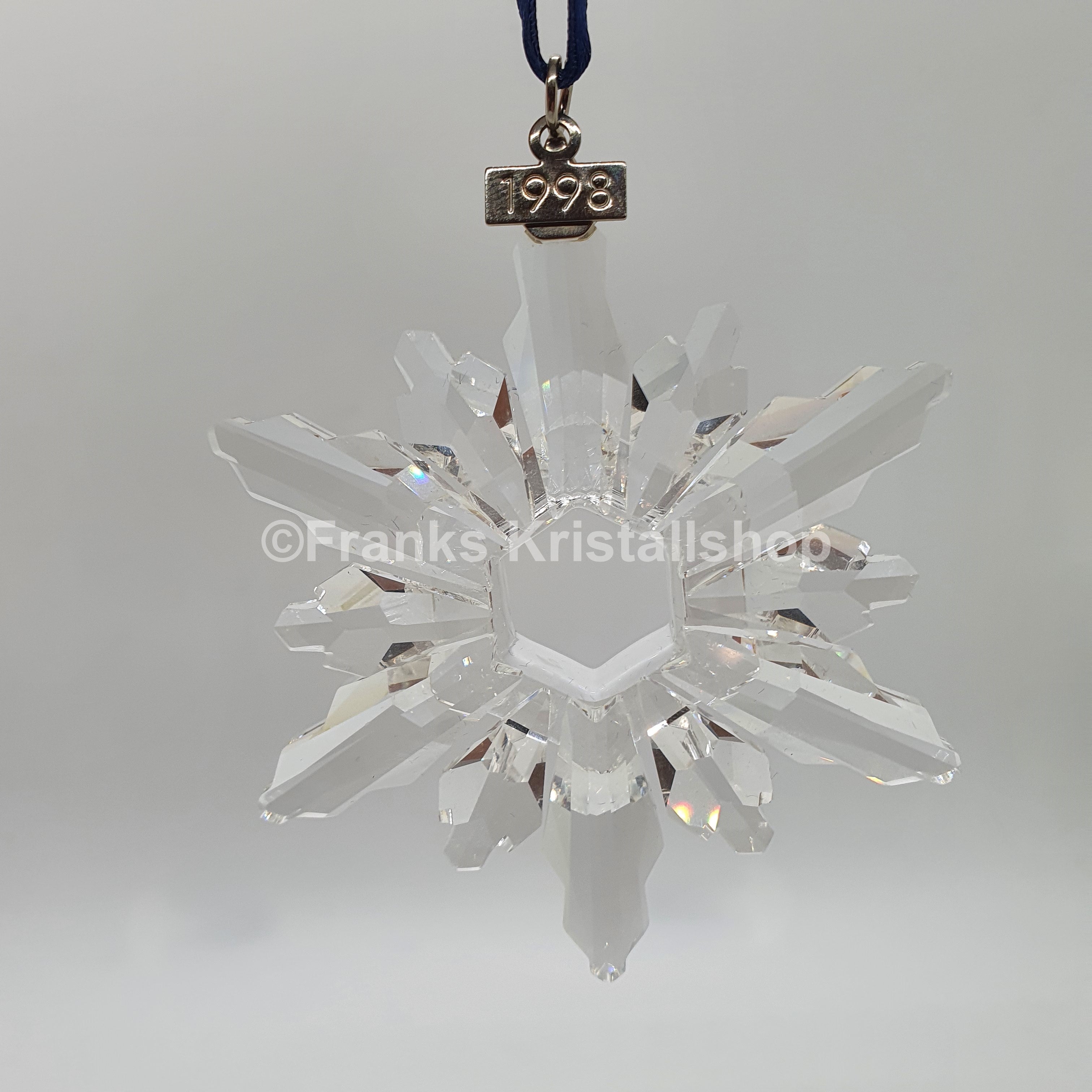 SWAROVSKI Weihnachtsstern 1998 Groß Klar 220037