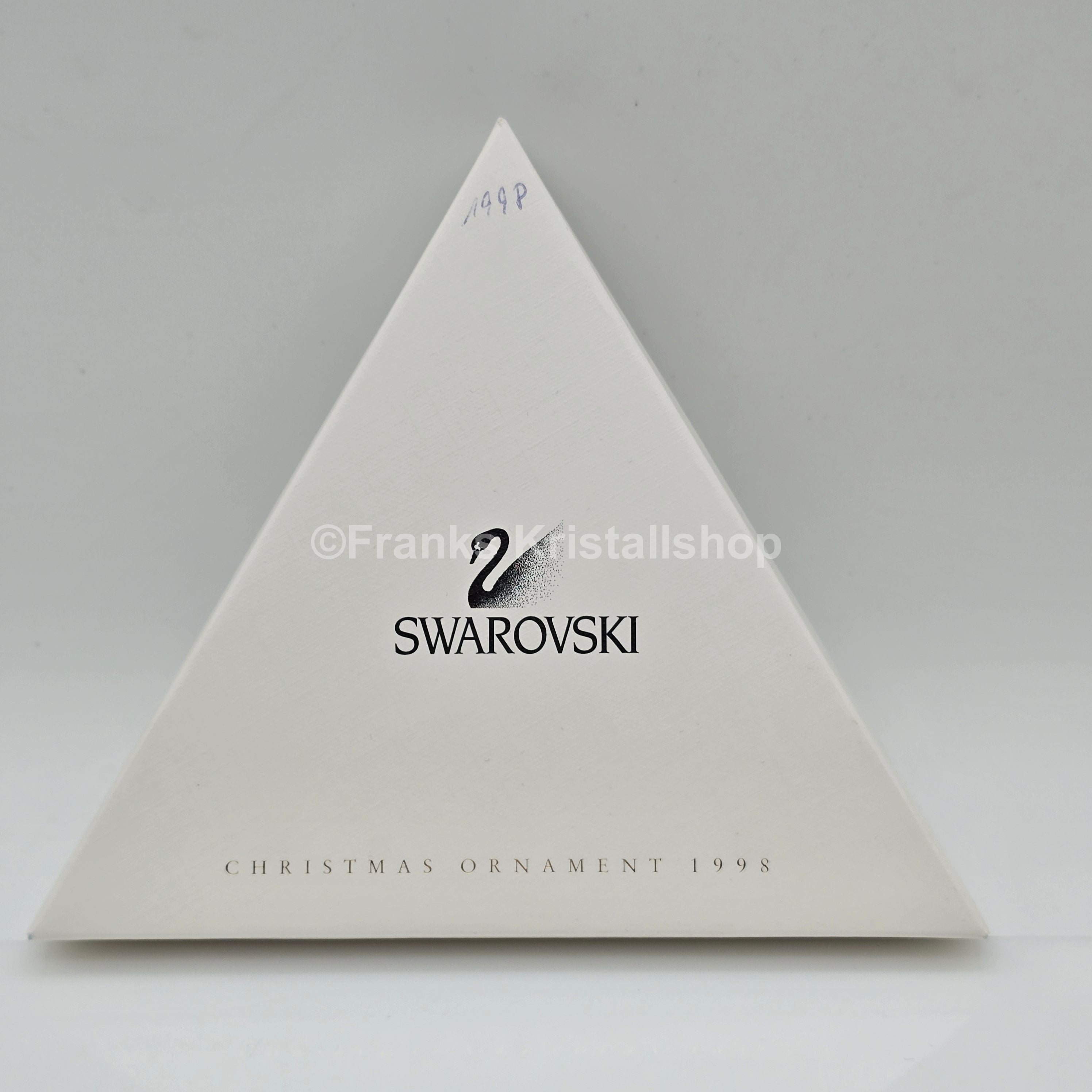 SWAROVSKI Weihnachtsstern 1998 Groß Klar 220037