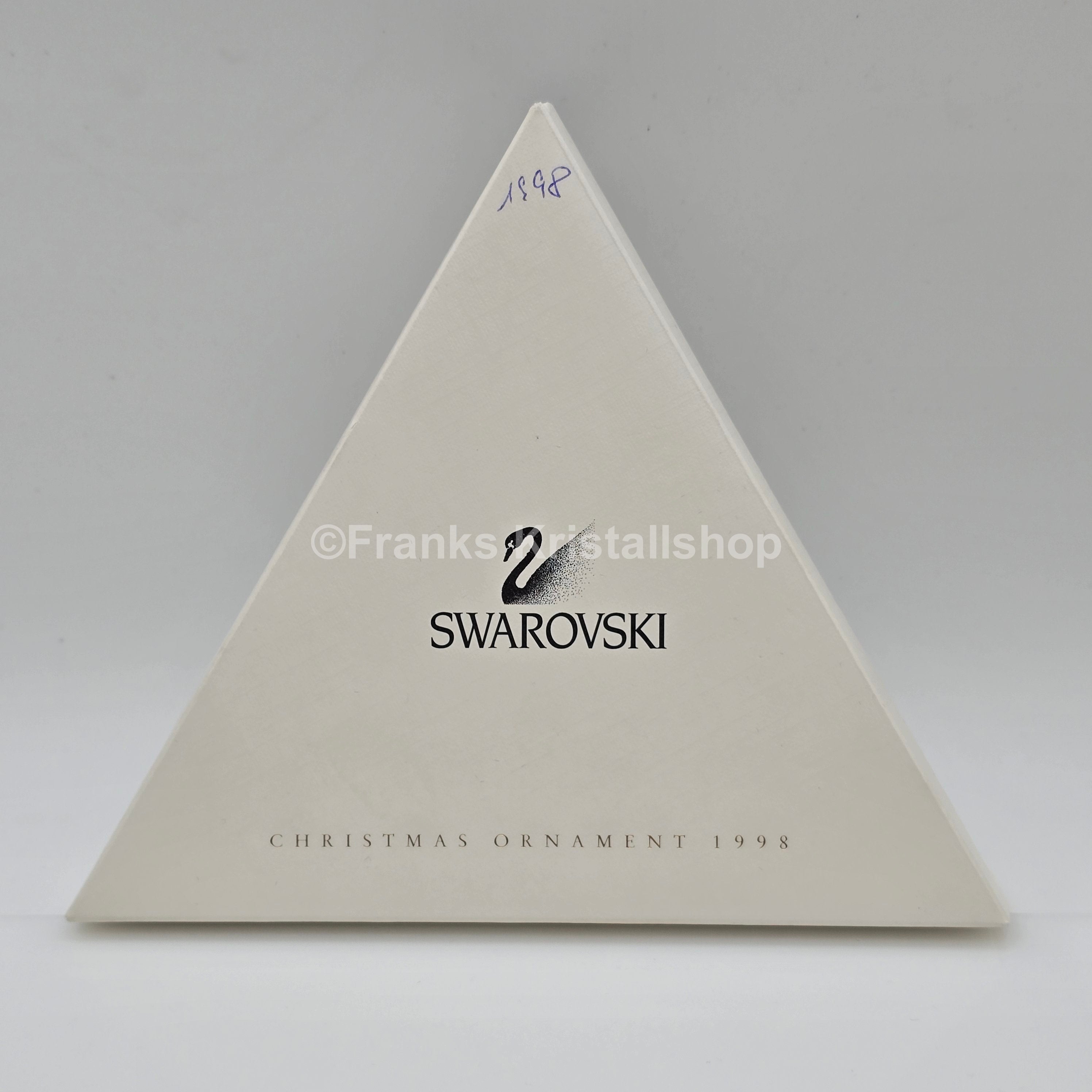 SWAROVSKI Weihnachtsstern 1998 Groß Klar 220037
