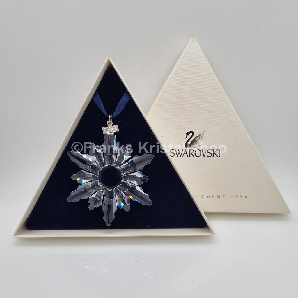 SWAROVSKI Weihnachtsstern 1998 Groß Klar 220037