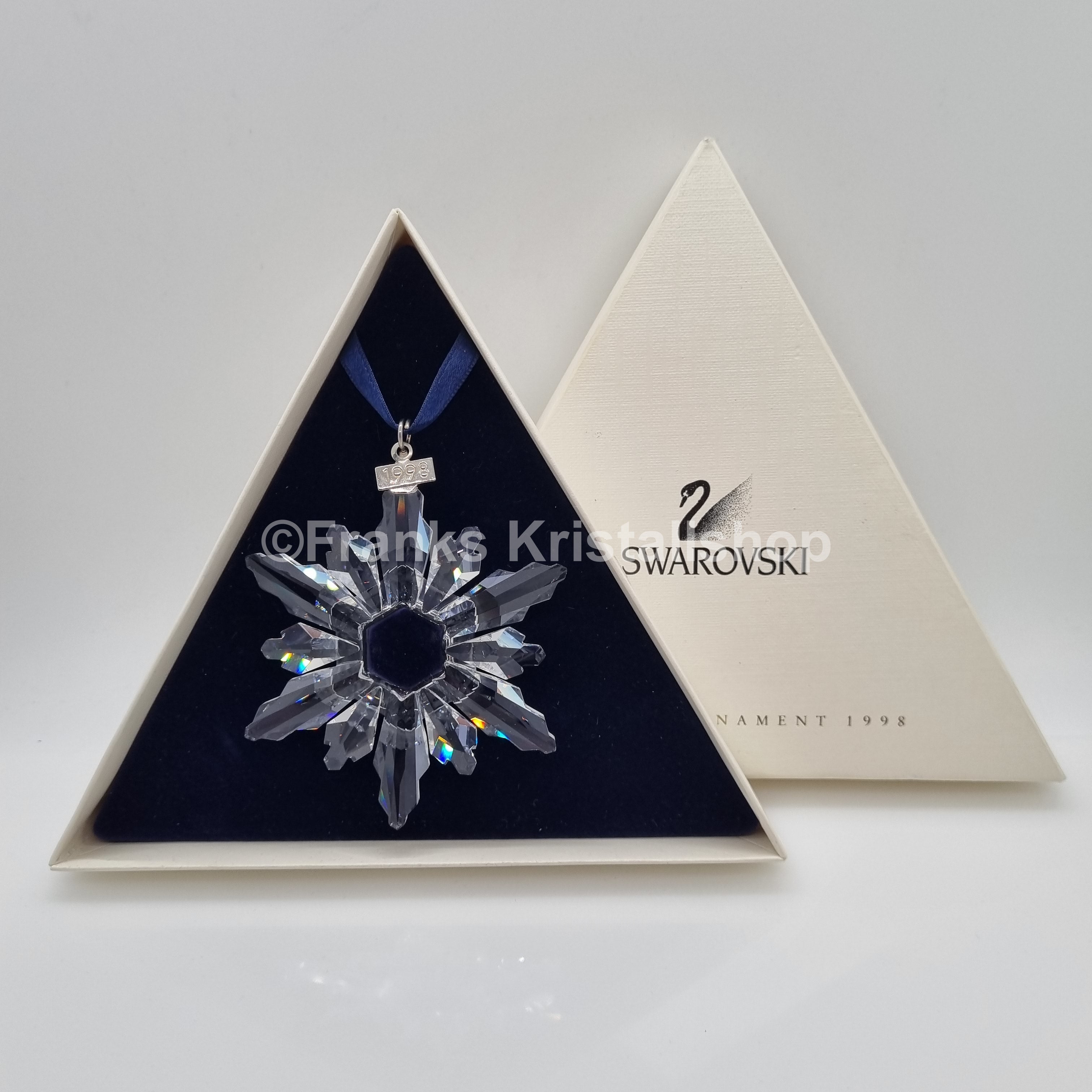 SWAROVSKI Weihnachtsstern 1998 Groß Klar 220037