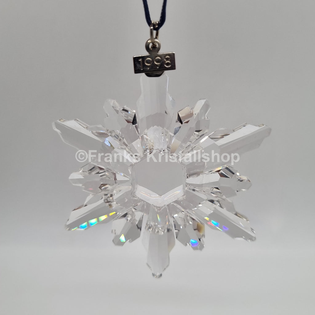 SWAROVSKI Weihnachtsstern 1998 Groß Klar 220037
