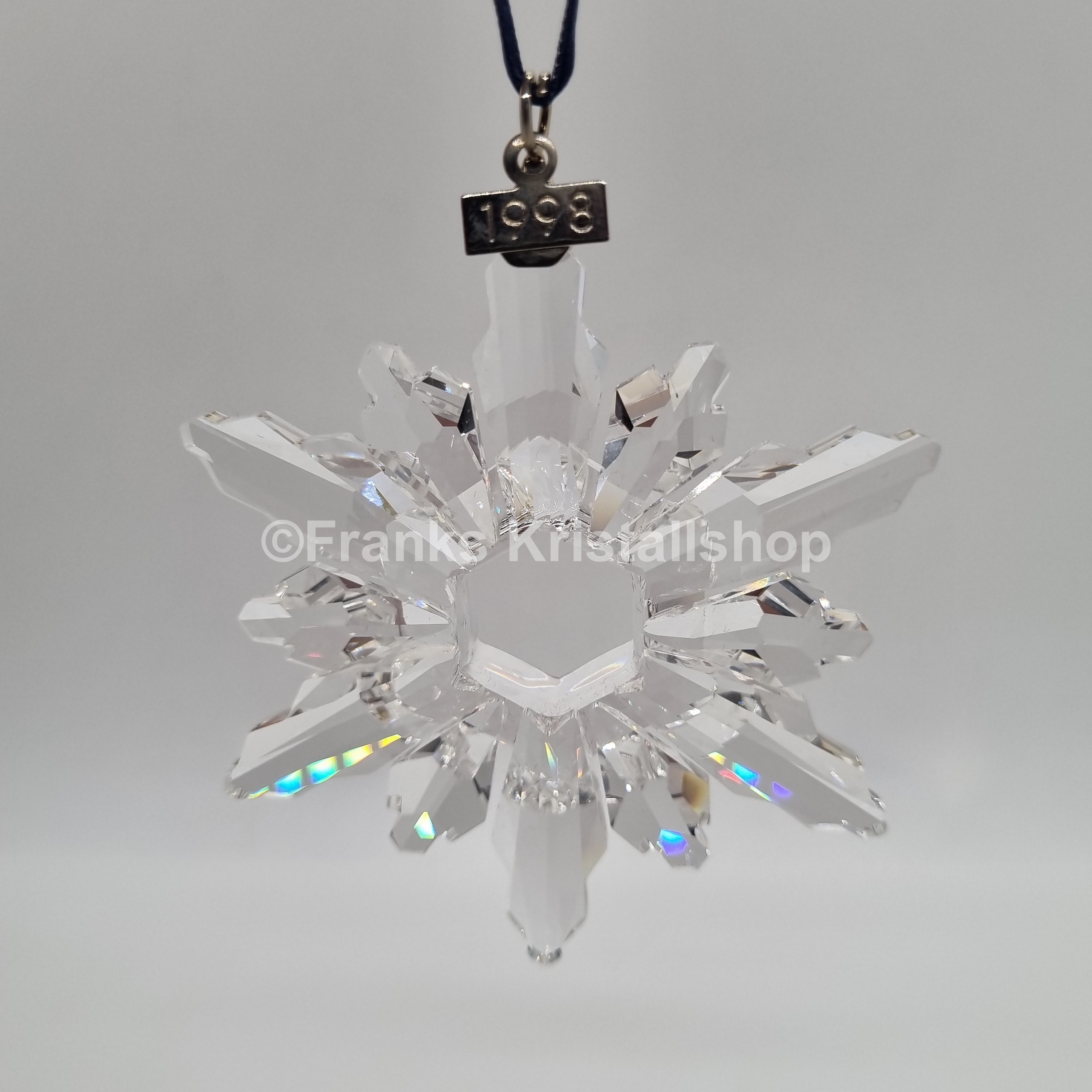 SWAROVSKI Weihnachtsstern 1998 Groß Klar 220037