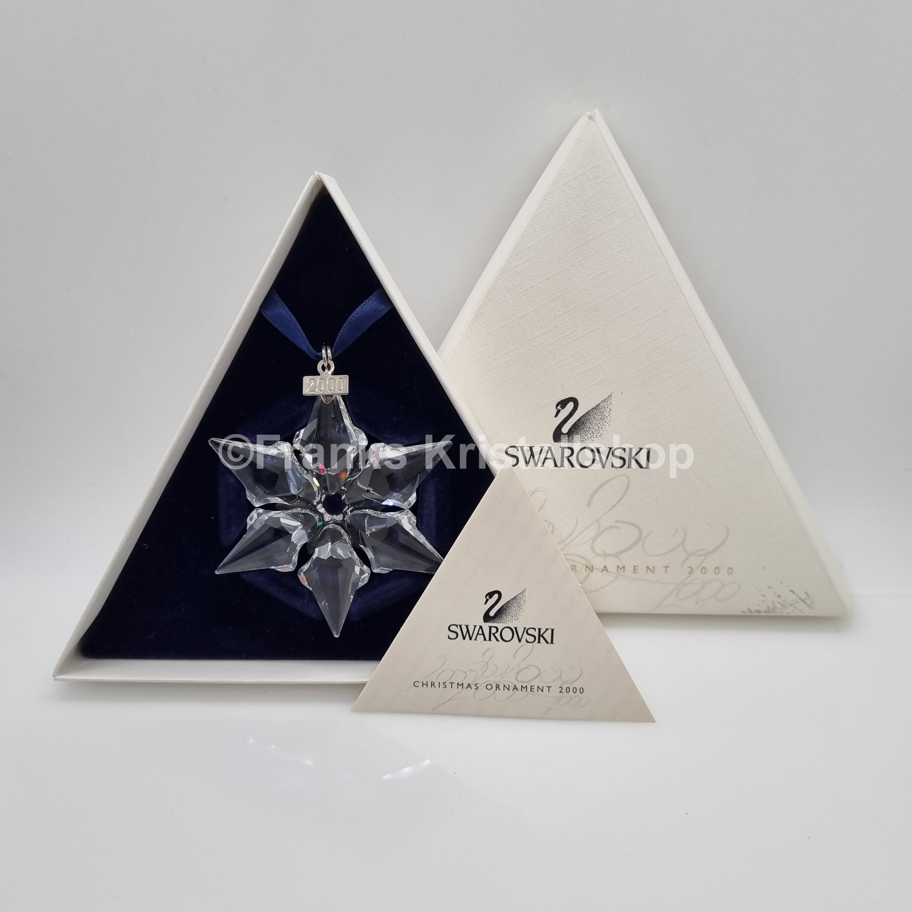 SWAROVSKI Weihnachtsstern 2000 Groß Klar 243452