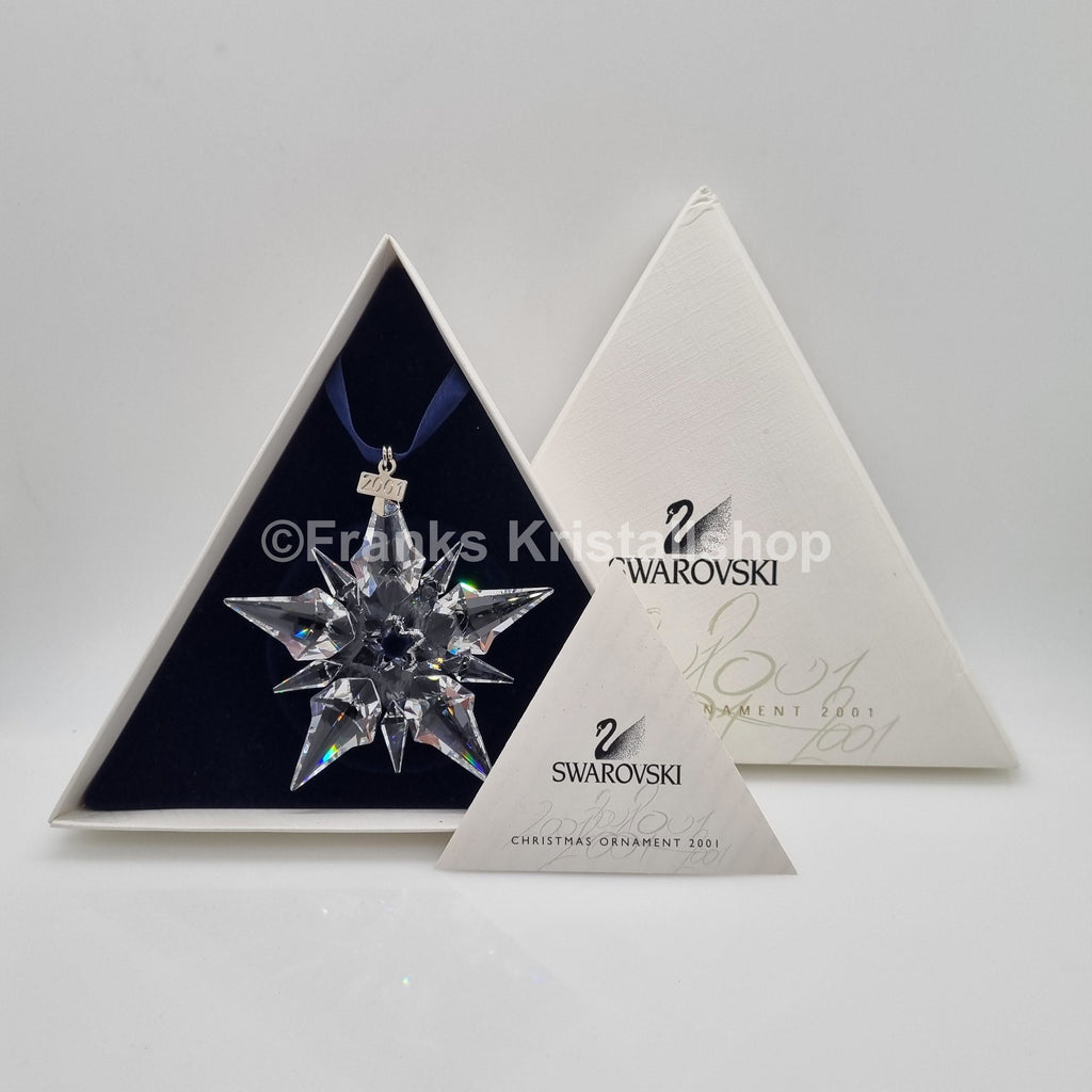SWAROVSKI Weihnachtsstern 2001 Groß Klar 267941