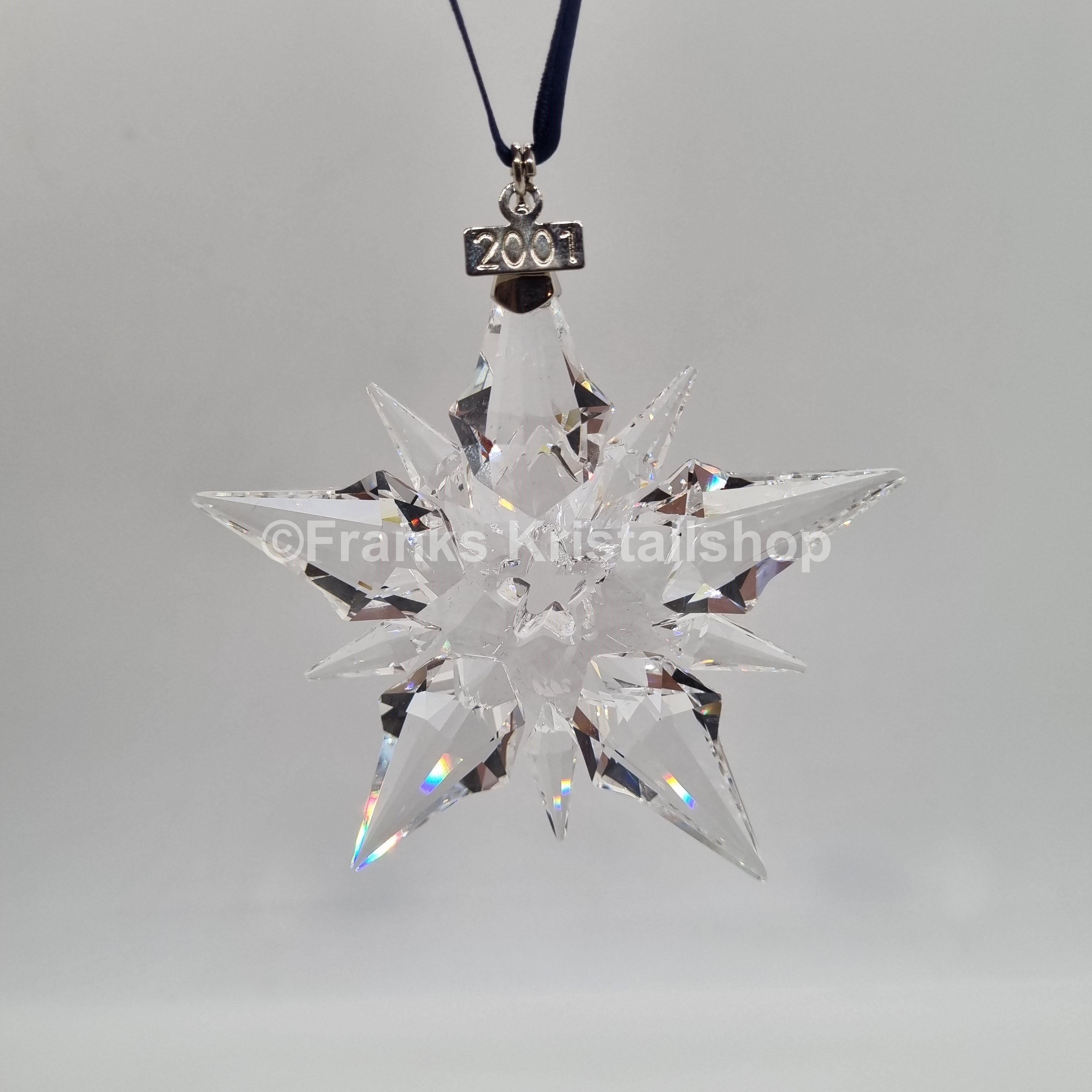 SWAROVSKI Weihnachtsstern 2001 Groß Klar 267941