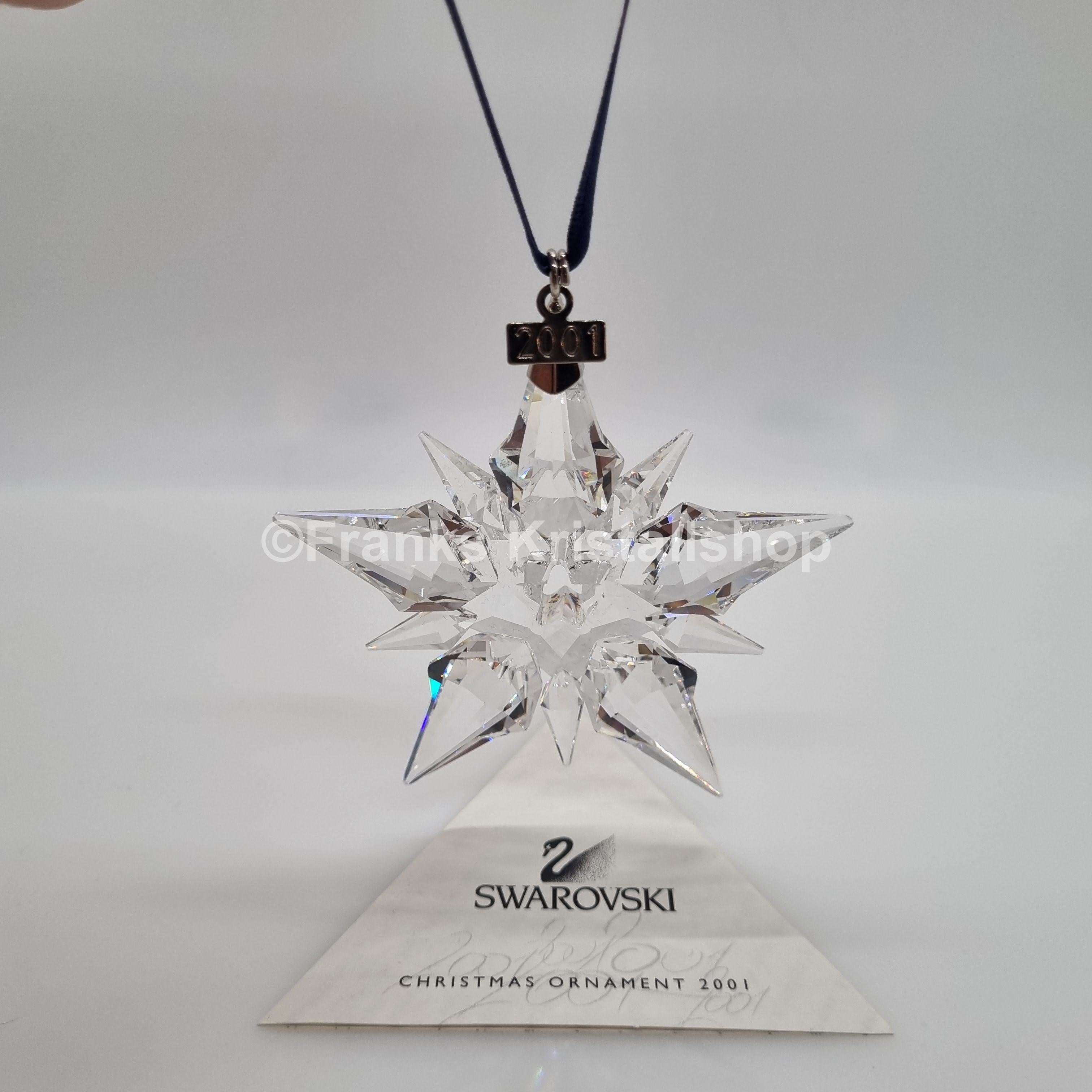 SWAROVSKI Weihnachtsstern 2001 Groß Klar 267941