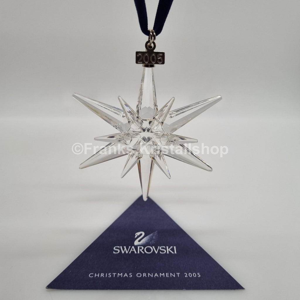 SWAROVSKI Weihnachtsstern 2005 Groß Klar 680502