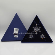 Lade das Bild in den Galerie-Viewer, SWAROVSKI Weihnachtsstern 2005 klar 3er Set 842602
