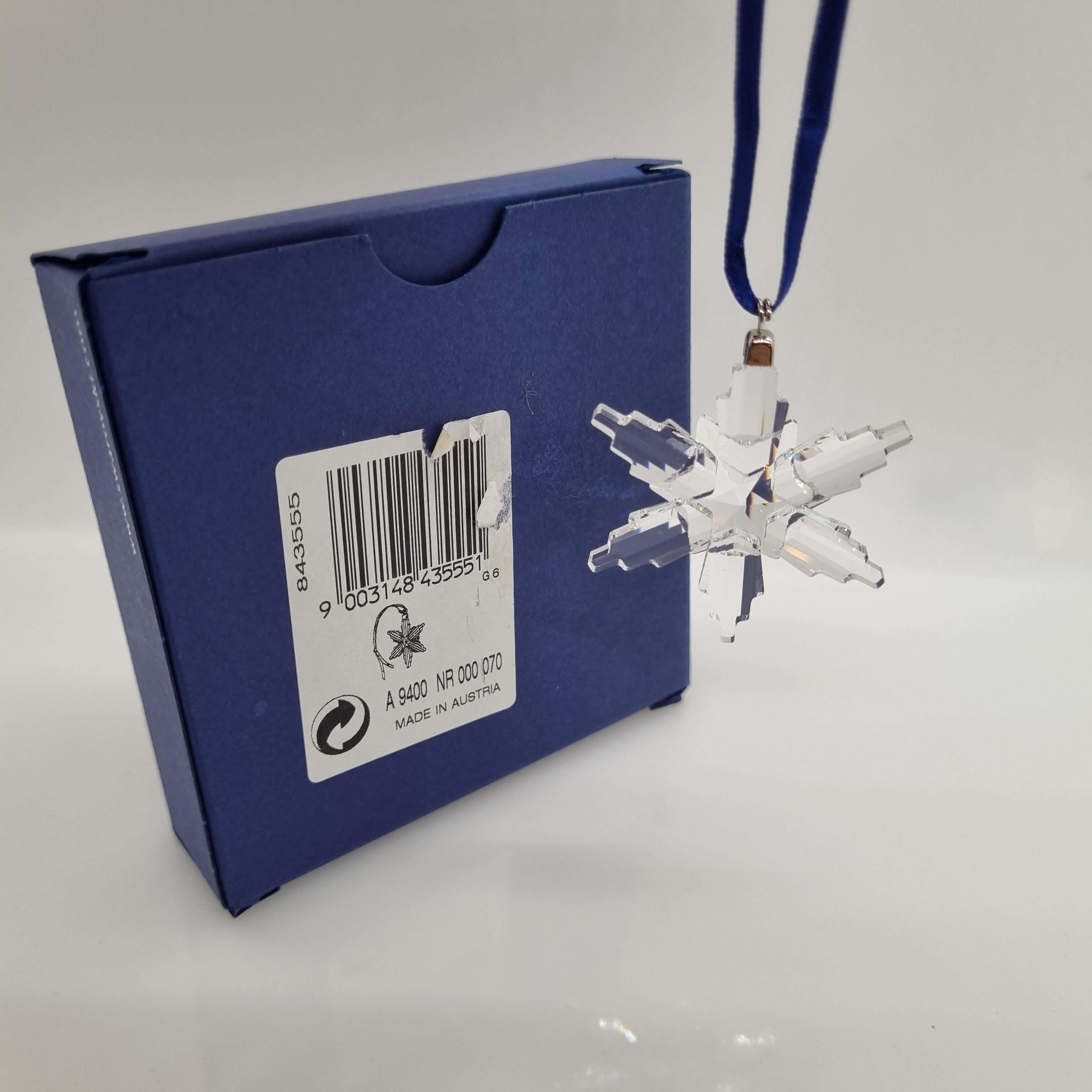 SWAROVSKI Weihnachtsstern 2006 Klein Klar 843555