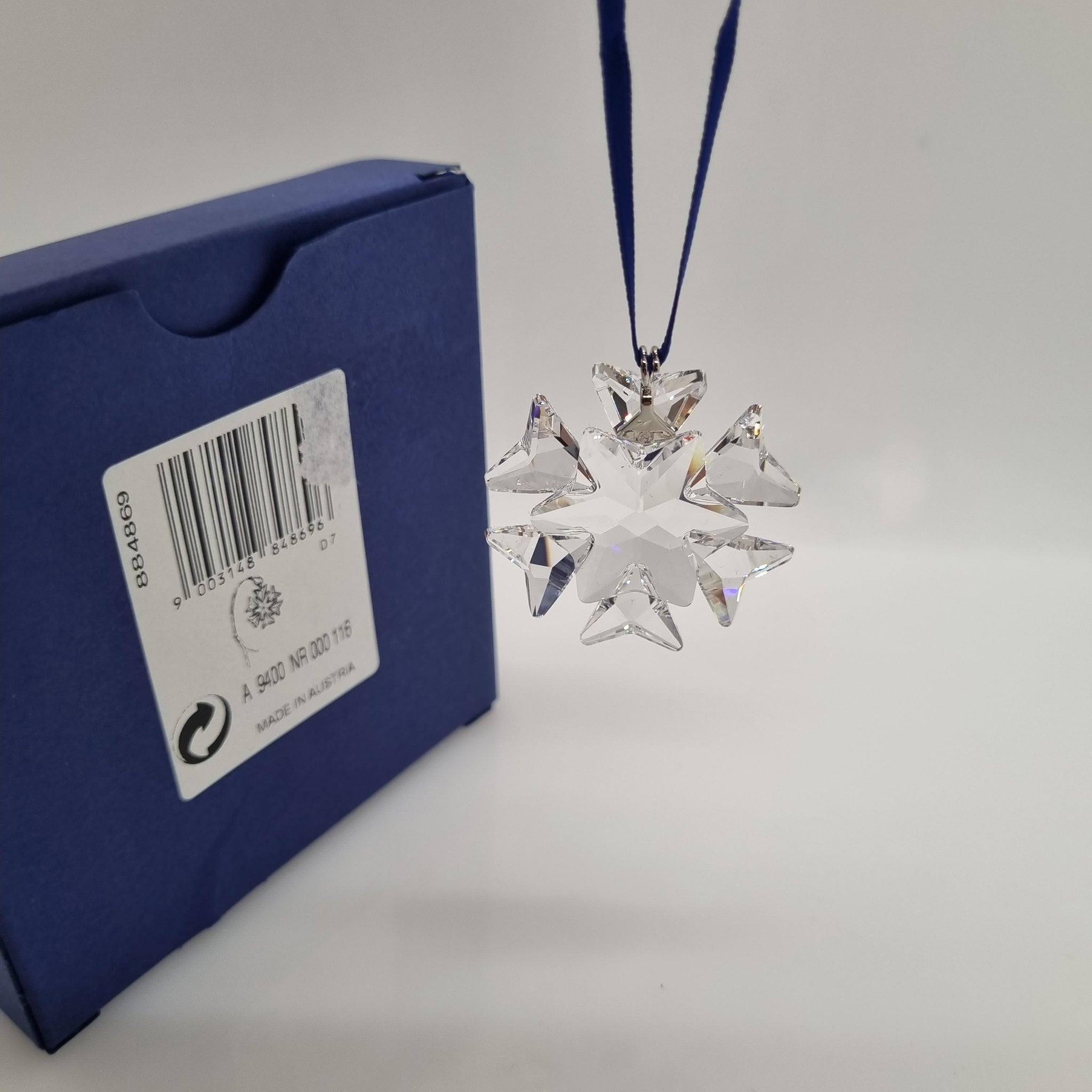 SWAROVSKI Weihnachtsstern 2007 Klein Klar 884869 – Franks Kristall Shop