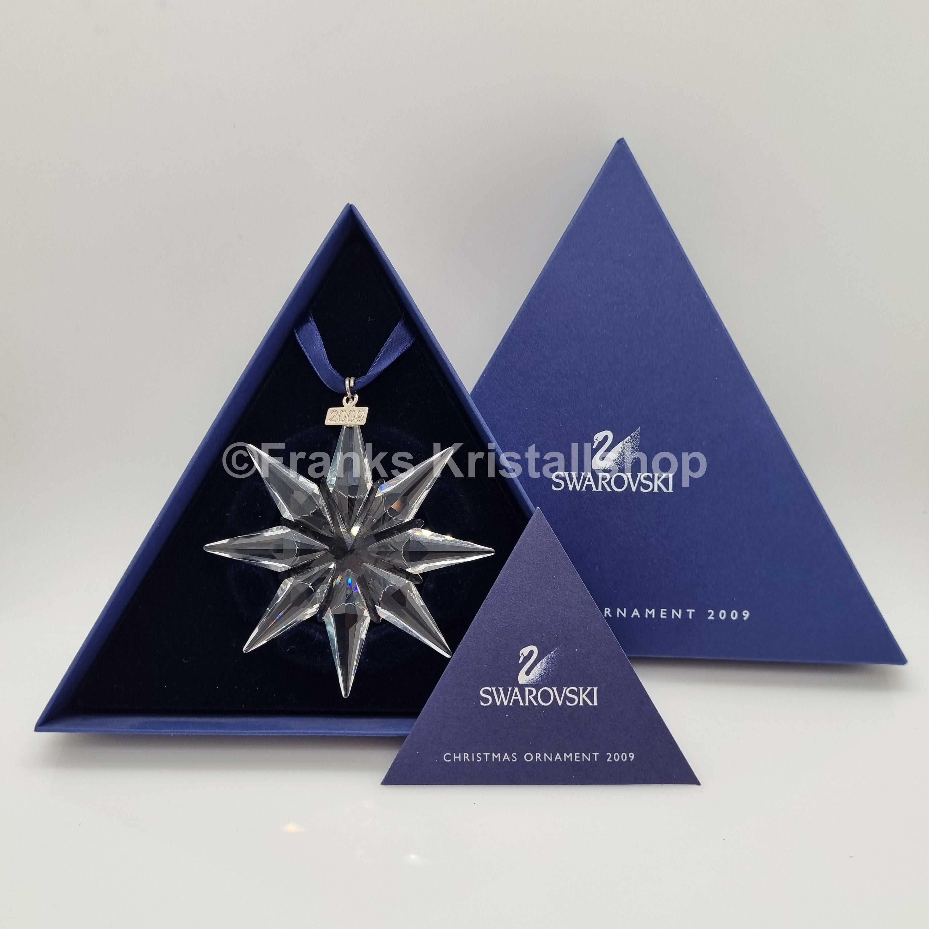 SWAROVSKI Weihnachtsstern 2009 Groß Klar 983702 – Franks Kristall Shop