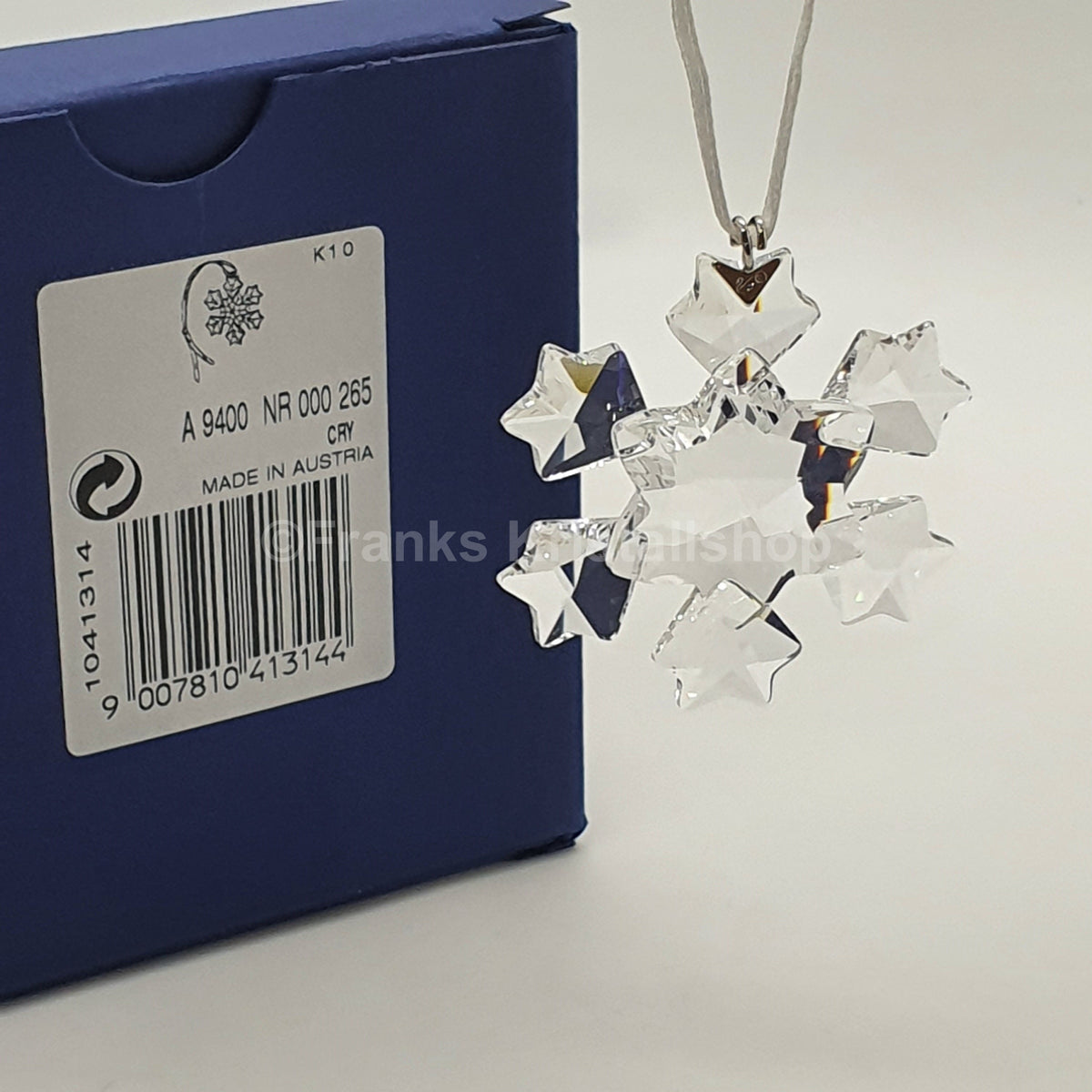 SWAROVSKI Weihnachtsstern 2010 klein klar 1041314