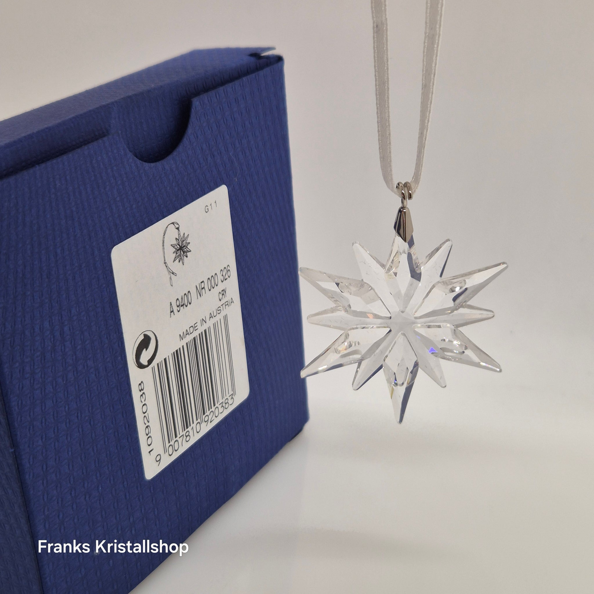 SWAROVSKI Weihnachtsstern 2011 Klein Klar 1092038 – Franks Kristall Shop