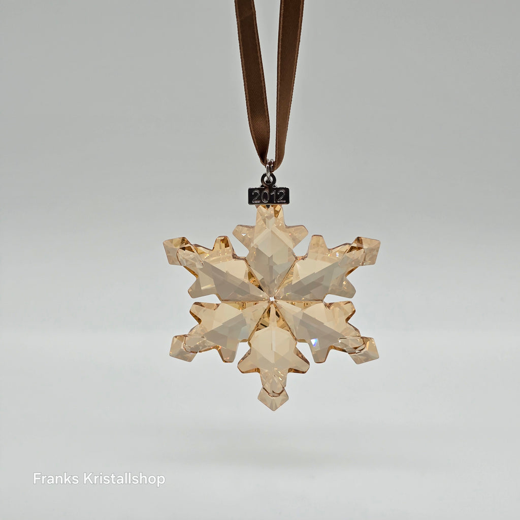 SWAROVSKI Weihnachtsstern 2012 Groß Gold SCS 1139970