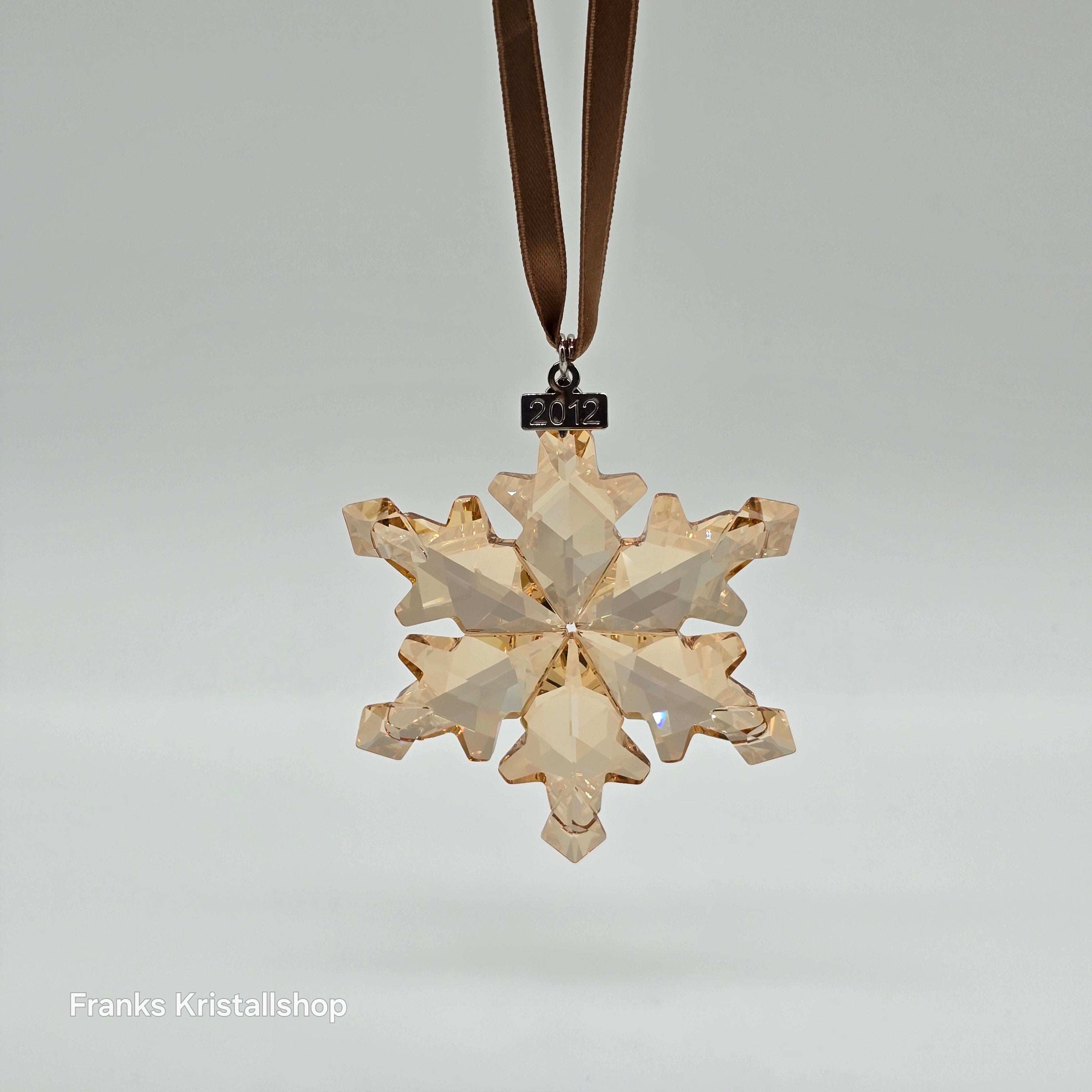 SWAROVSKI Weihnachtsstern 2012 Groß Gold SCS 1139970