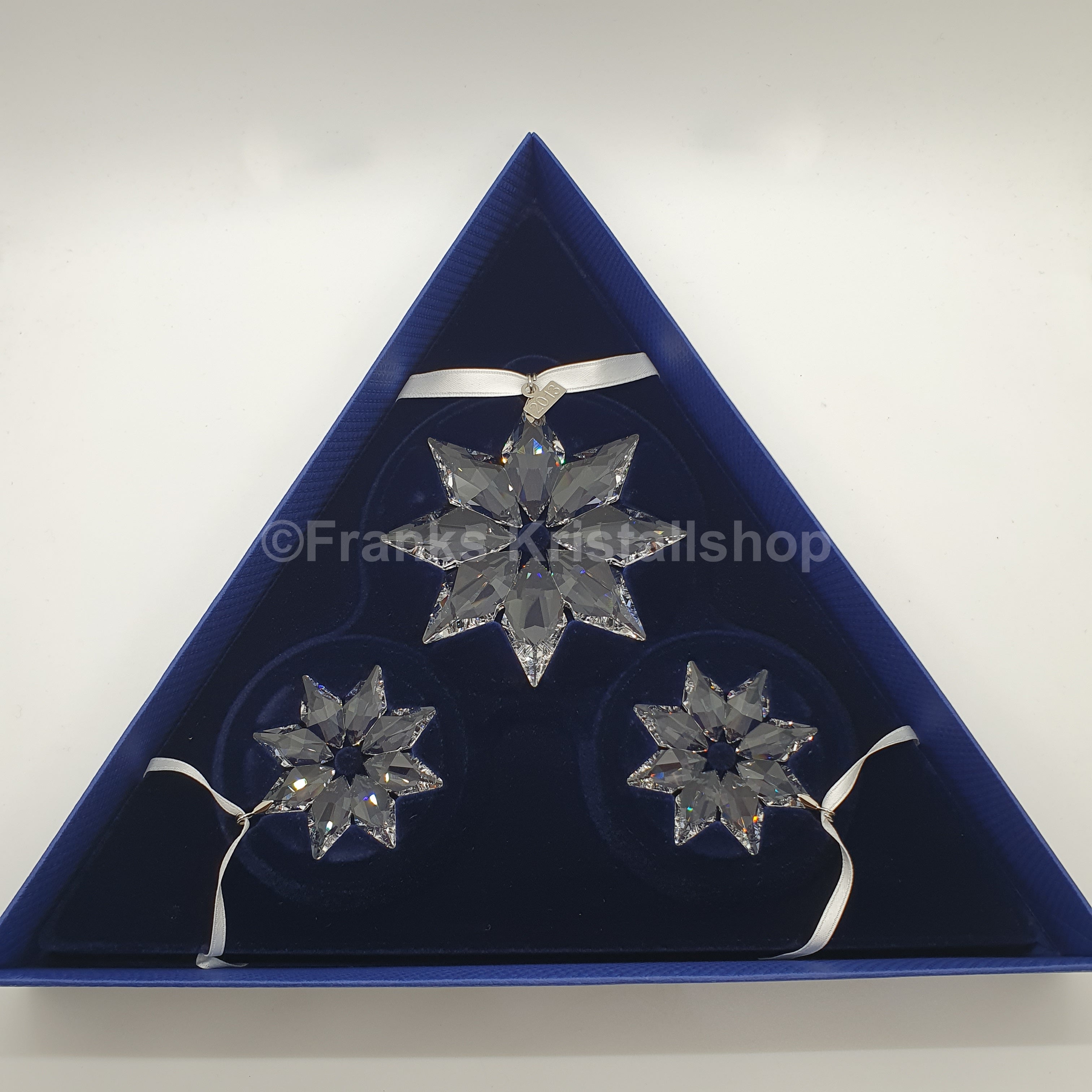 SWAROVSKI Weihnachtsstern 2013 klar 3er Set 5004492