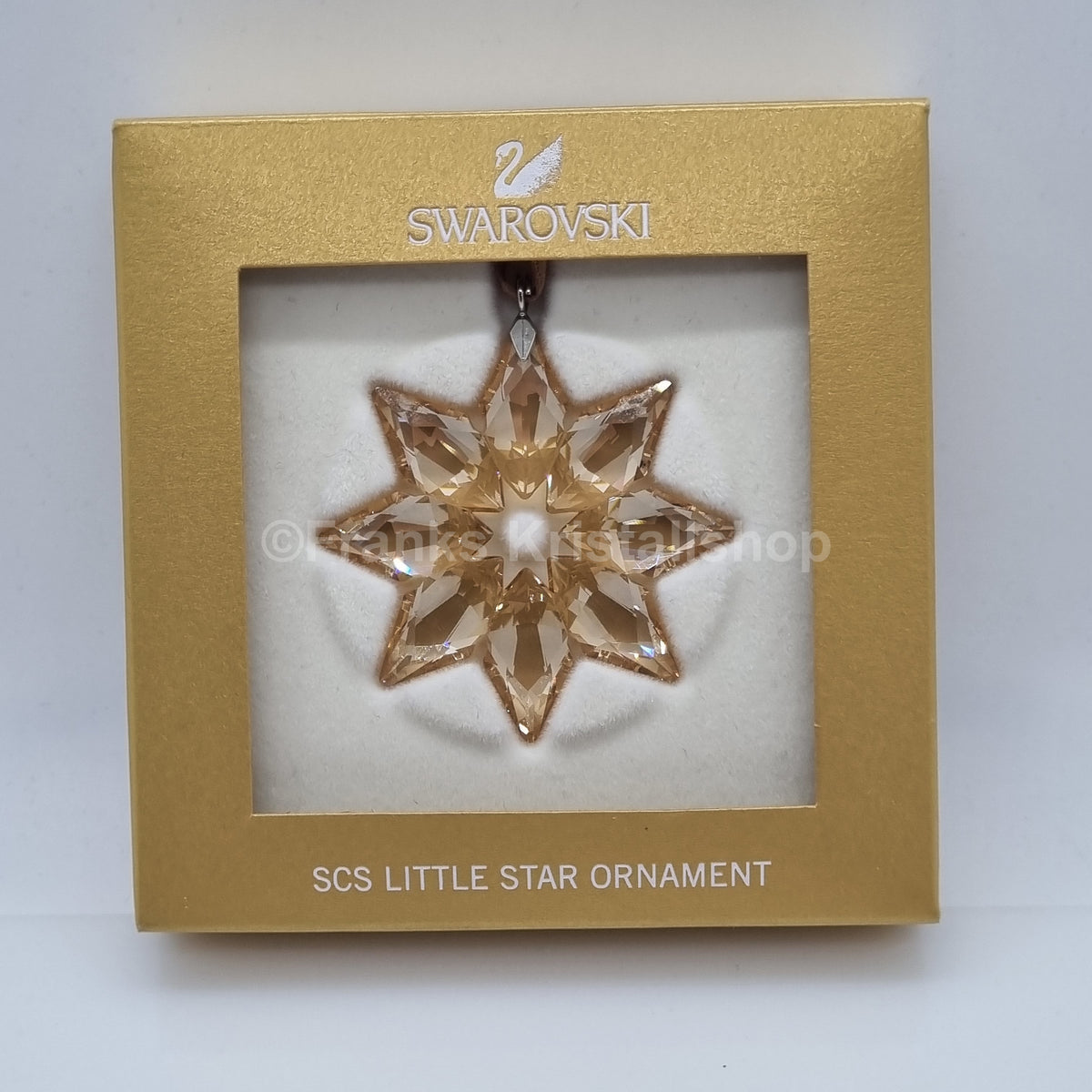 SWAROVSKI SCS Christmas Star 2013 small Gold 5053647