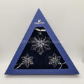 SWAROVSKI Weihnachtsstern 2014 klar 3er Set 5059030