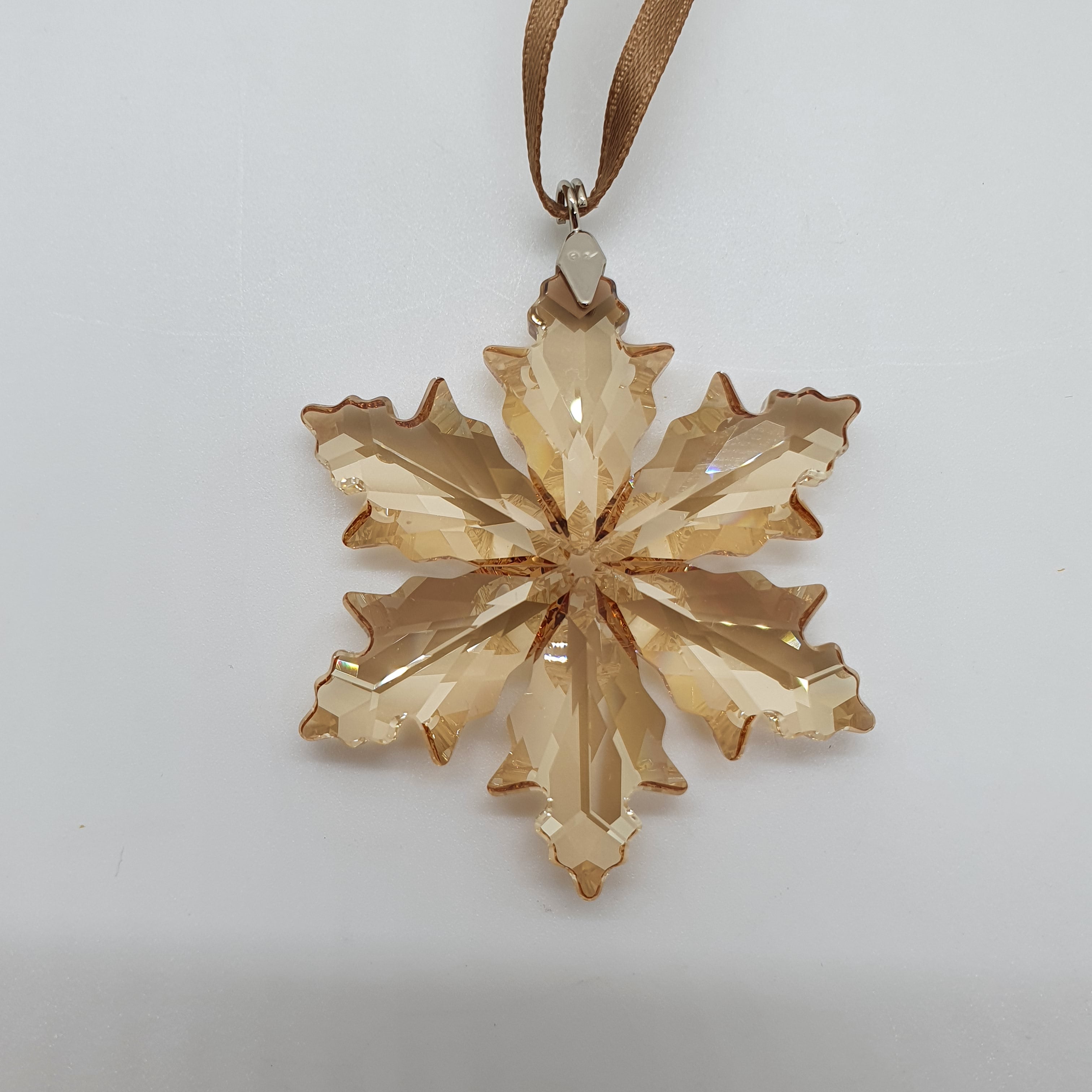 SWAROVSKI Weihnachtsstern 2016 klein Gold SCS 5222353