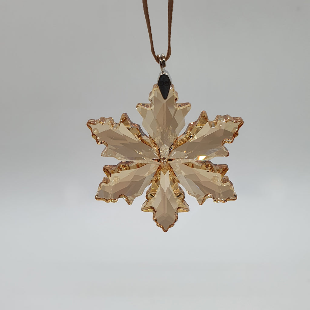 SWAROVSKI Weihnachtsstern 2016 klein Gold SCS 5222353