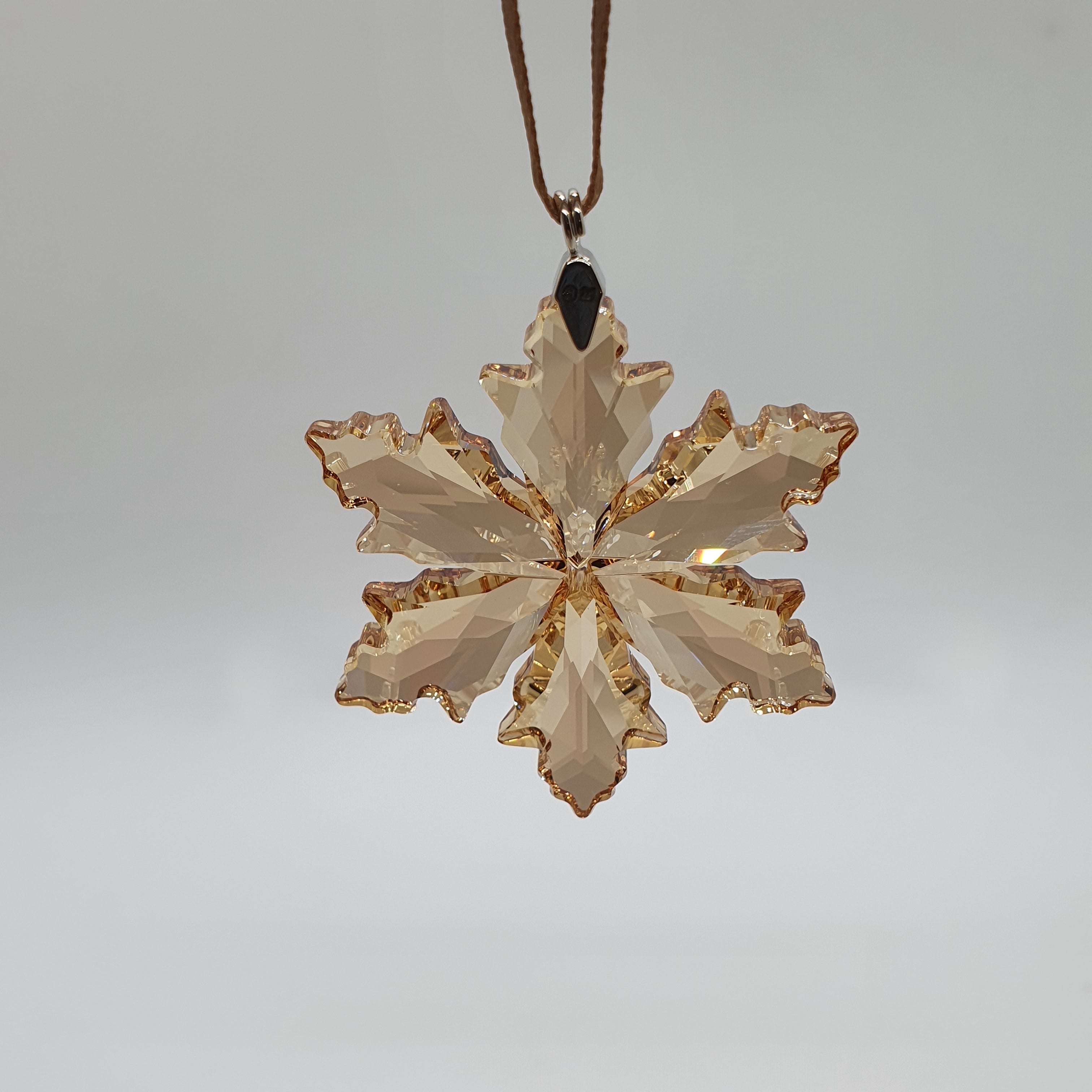SWAROVSKI Weihnachtsstern 2016 klein Gold SCS 5222353