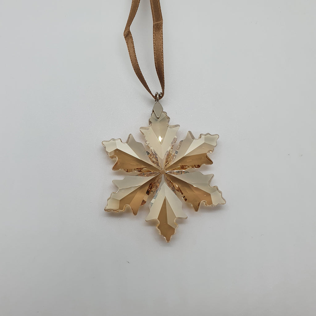 SWAROVSKI Weihnachtsstern 2014 Klein Gold SCS 5059029