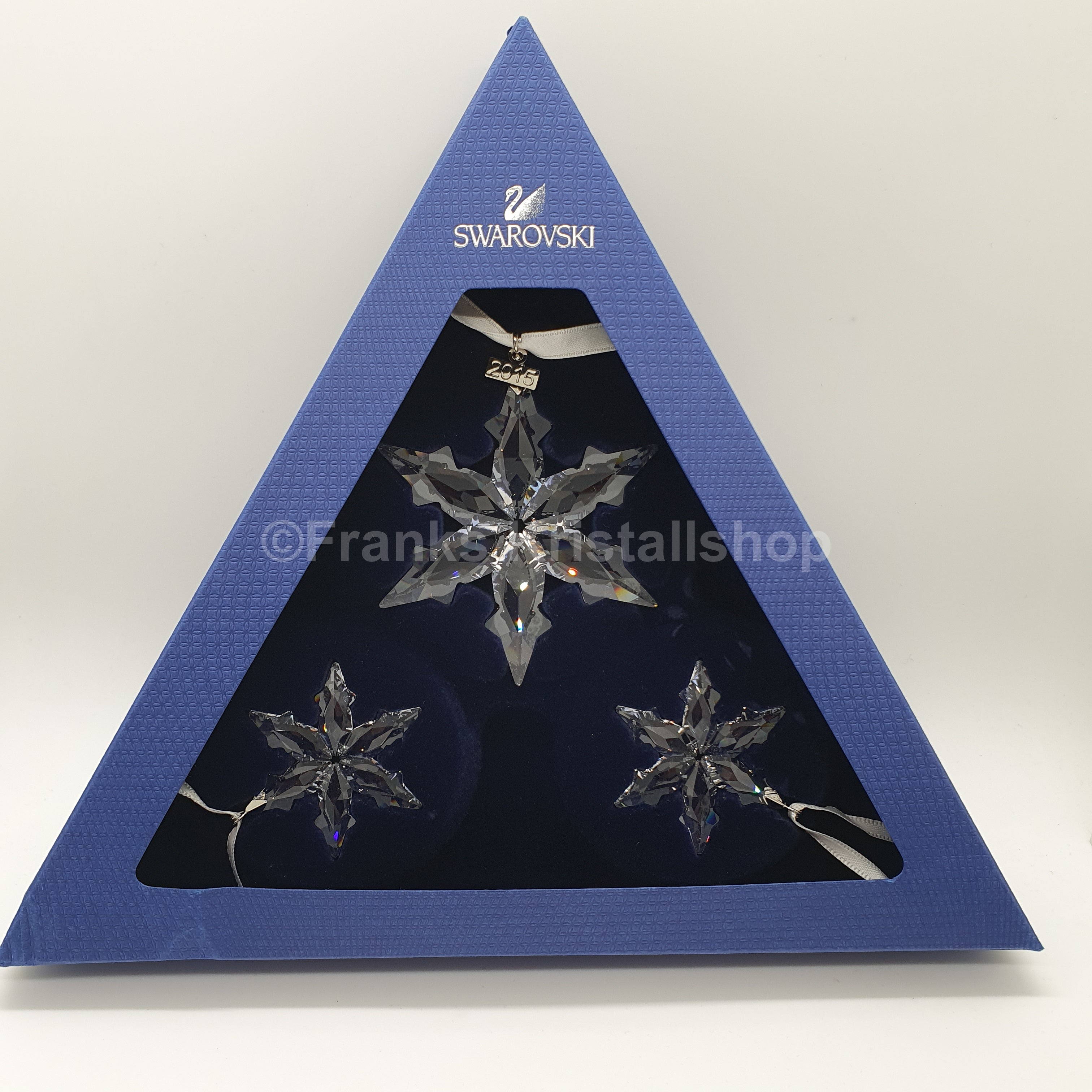 SWAROVSKI Weihnachtsstern 3er Set 2015 klar 5135889