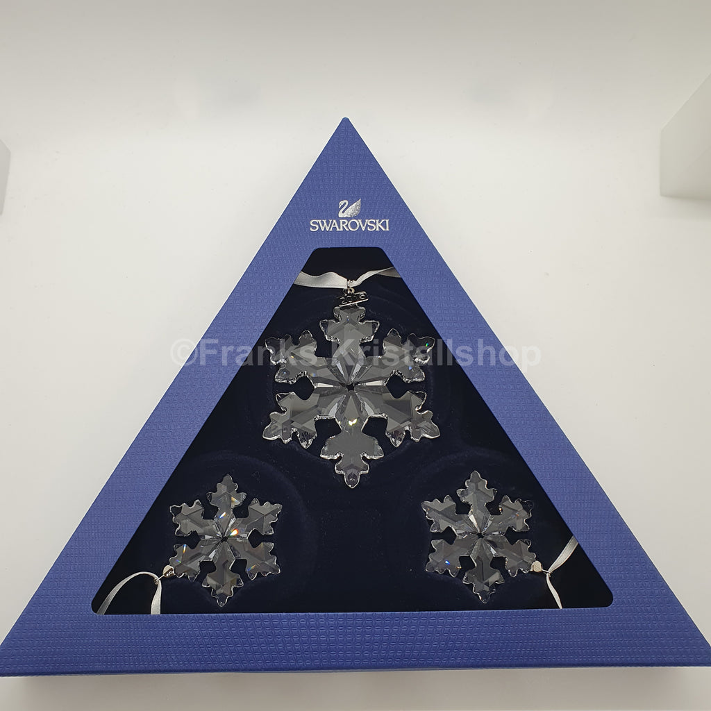 SWAROVSKI Weihnachtsstern 2016 klar 3er Set 5222332
