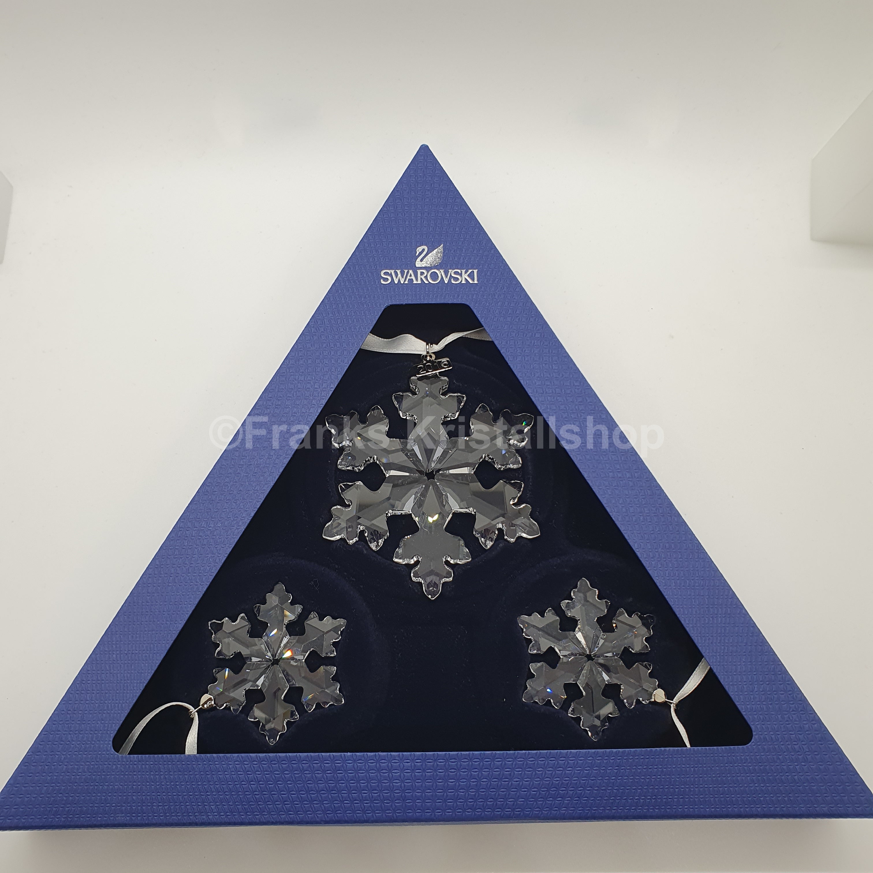 SWAROVSKI Weihnachtsstern 2016 klar 3er Set 5222332