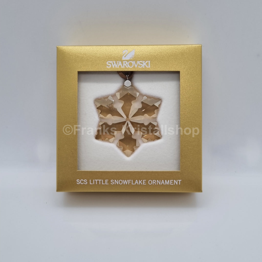 SWAROVSKI SCS Weihnachtsstern 2016 Klein Gold 5222353