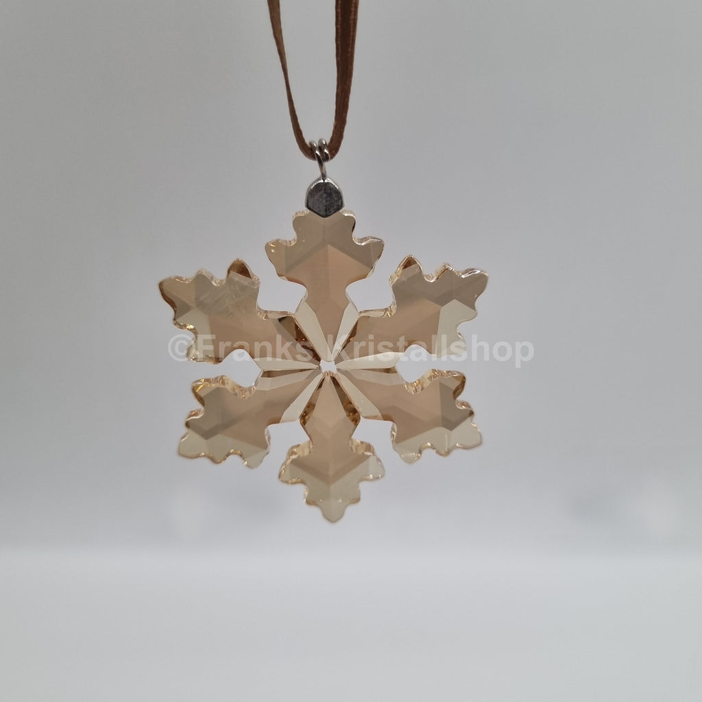 SWAROVSKI SCS Weihnachtsstern 2016 Klein Gold 5222353