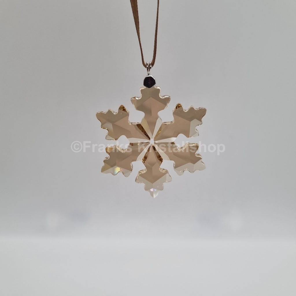 SWAROVSKI SCS Weihnachtsstern 2016 Klein Gold 5222353