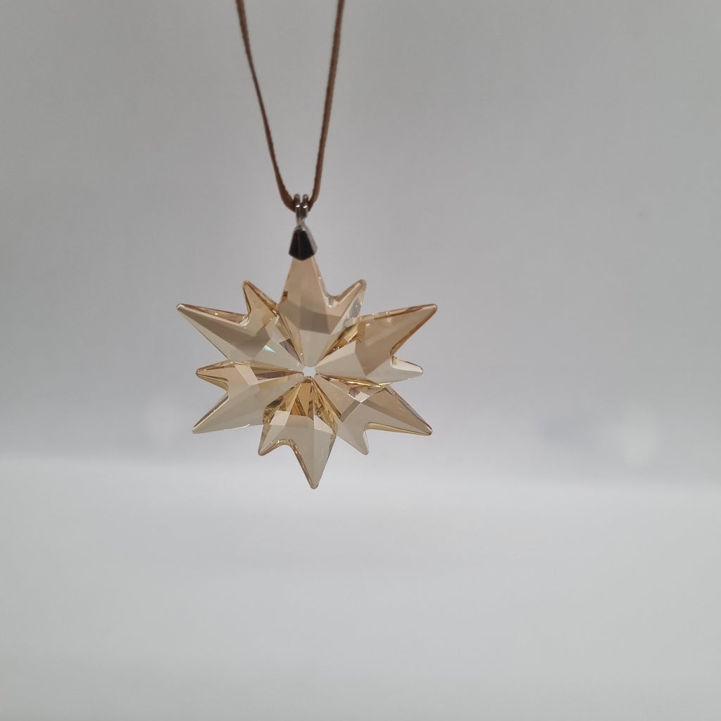 SWAROVSKI Weihnachtsstern 2017 klein Gold SCS 5268831