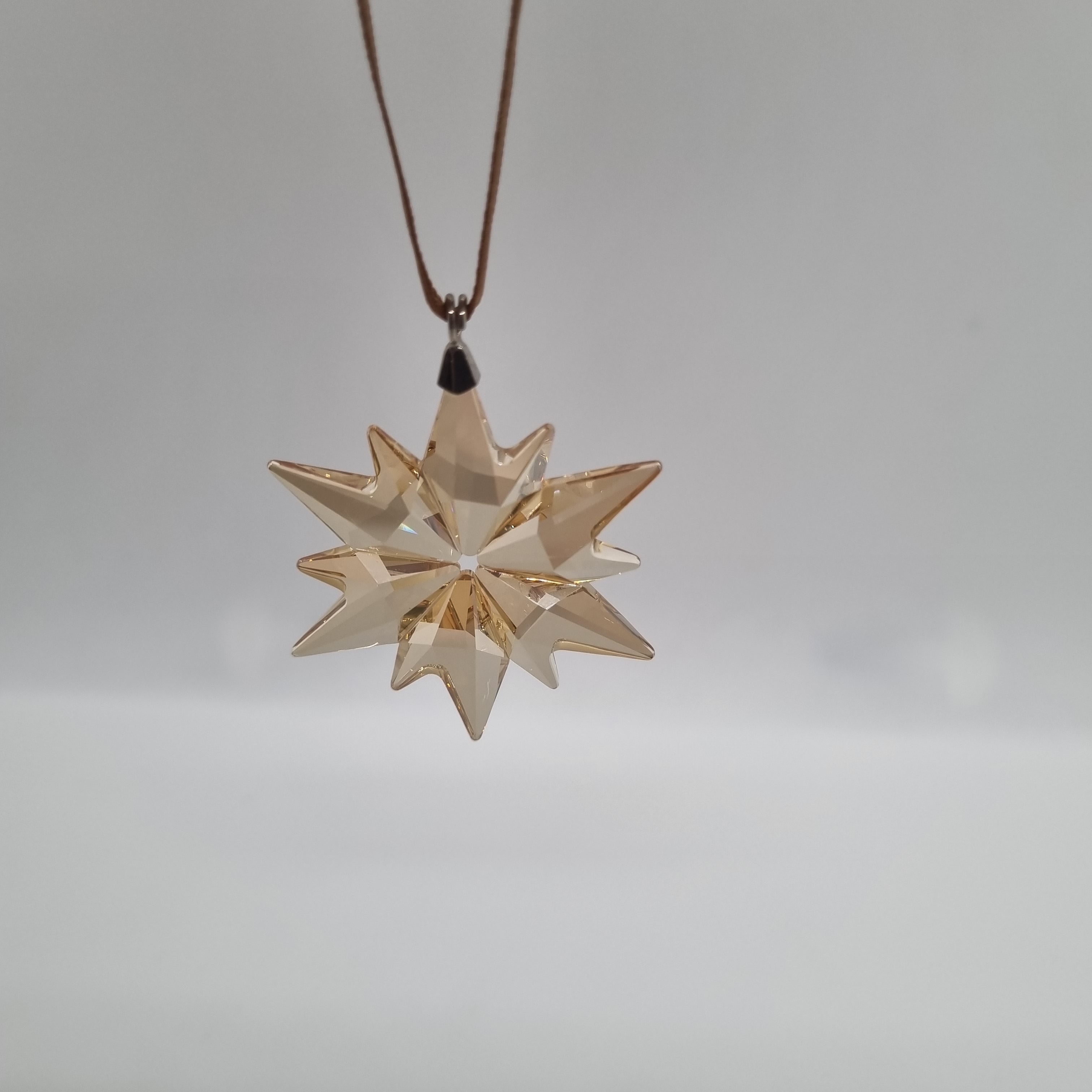 SWAROVSKI Weihnachtsstern 2017 klein Gold SCS 5268831