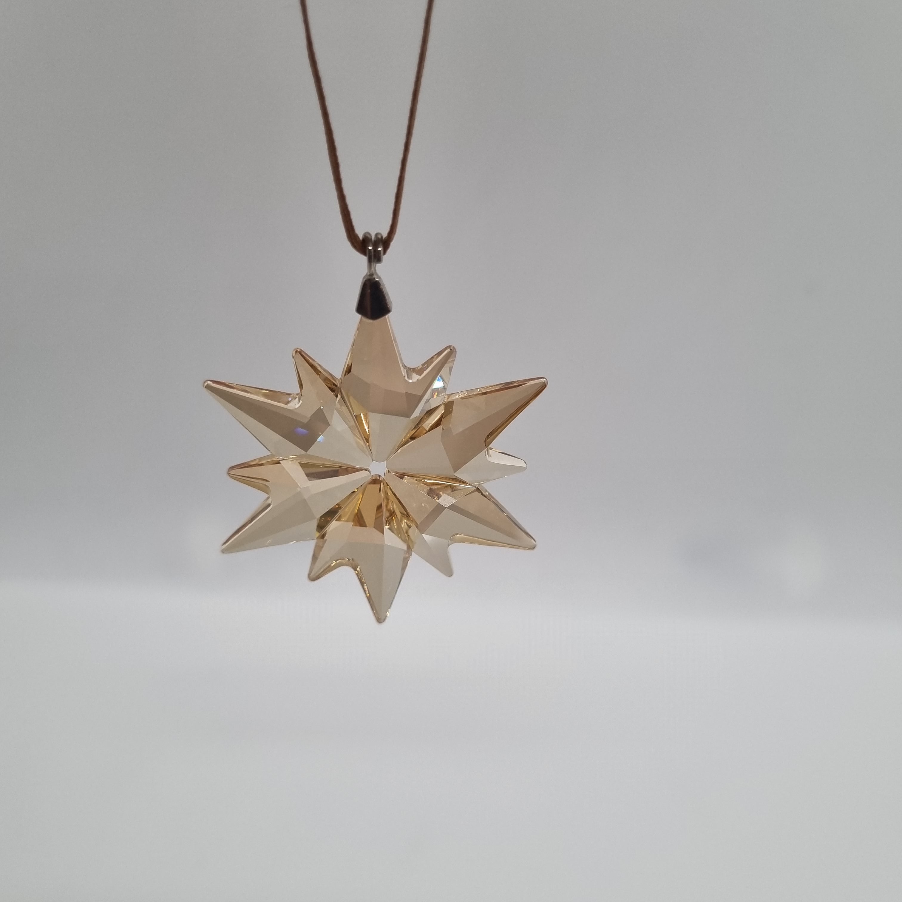 SWAROVSKI Weihnachtsstern 2017 klein Gold SCS 5268831