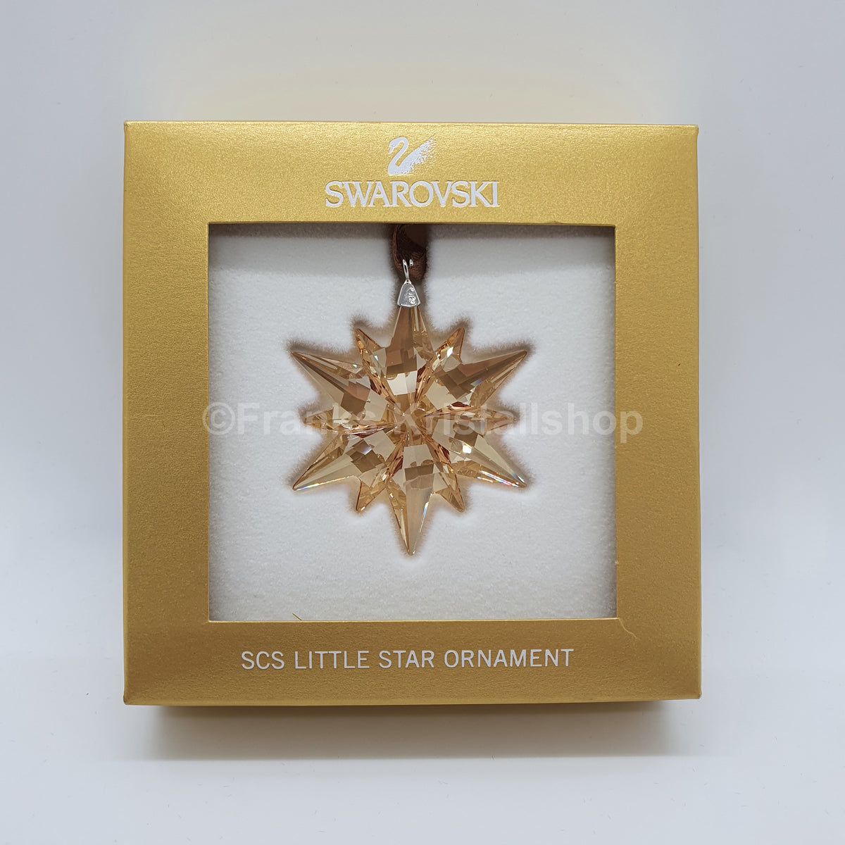 SWAROVSKI Christmas Star 2017 Small Gold SCS 5268831