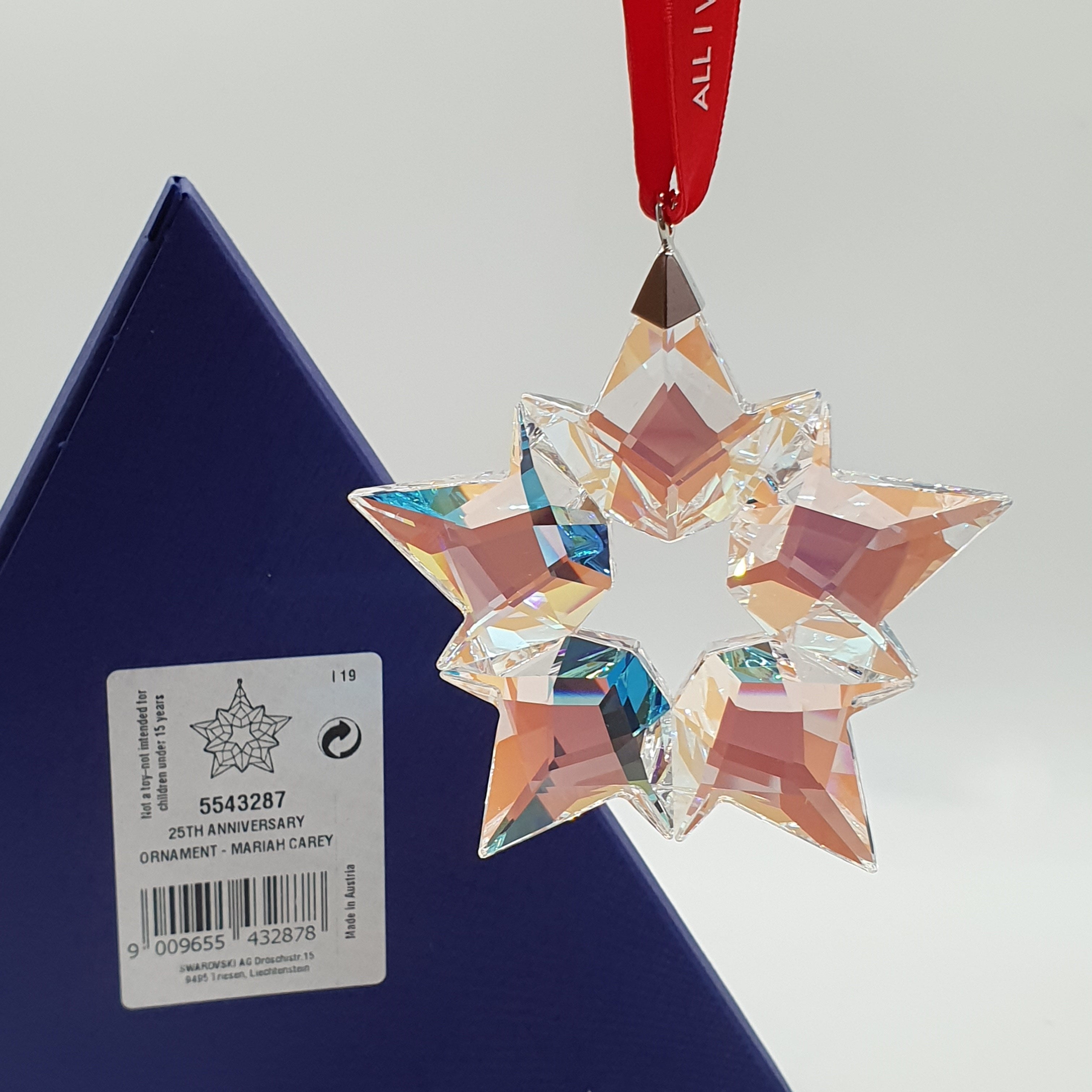 SWAROVSKI Weihnachtsstern 2019 Mariah Carey 25 Jubiläumsausgabe 5543287 AP