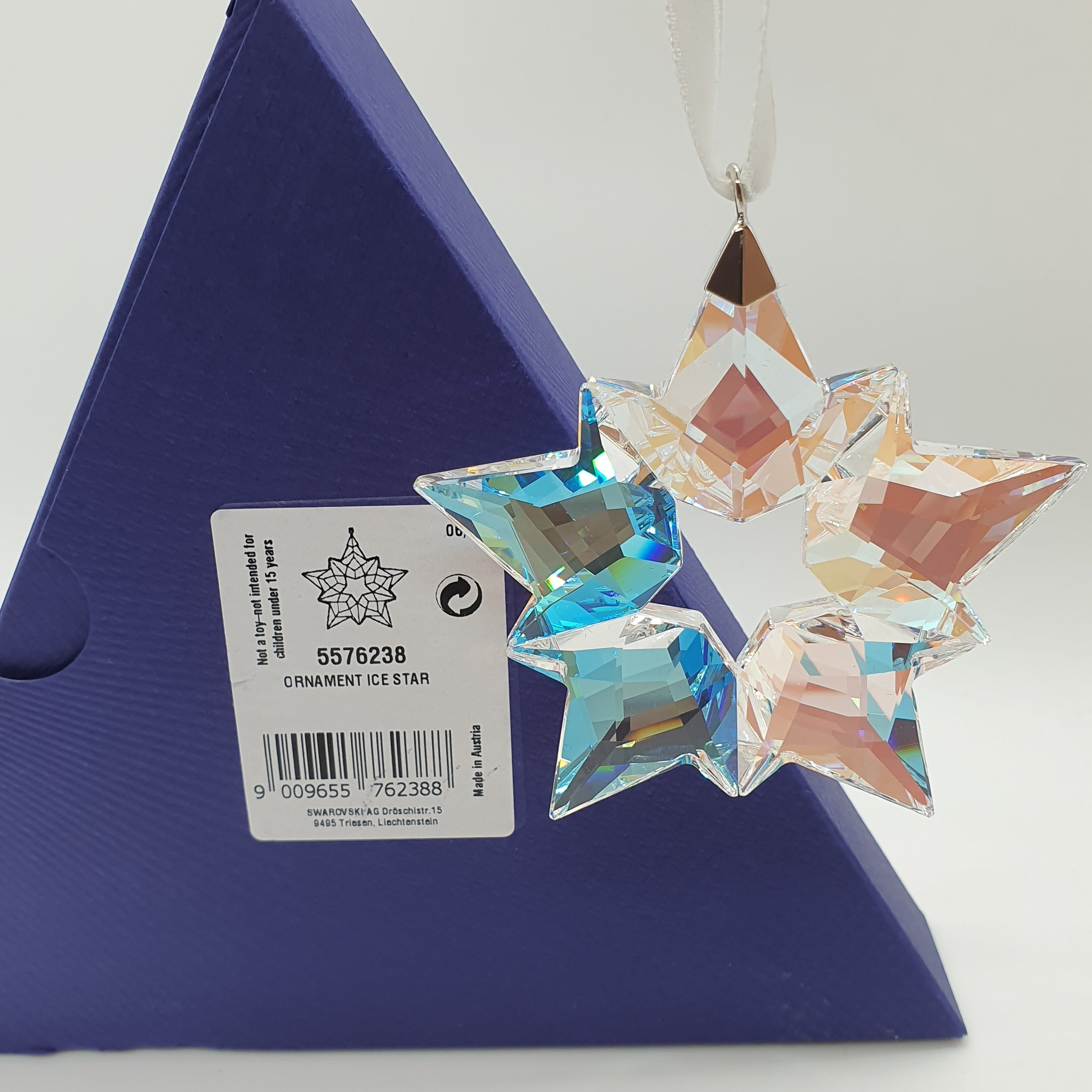SWAROVSKI Weihnachtsstern 2020 Eisstern Ice Star Ornament 5576238