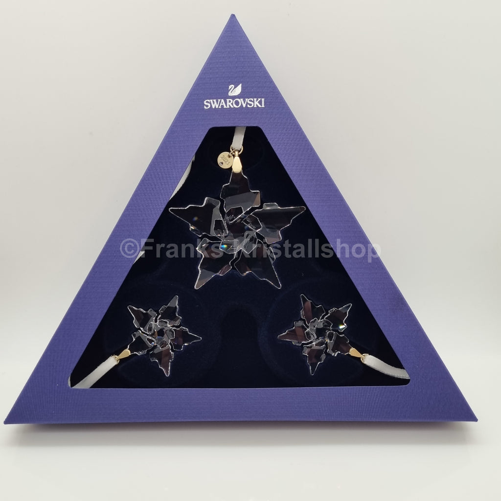 SWAROVSKI Weihnachtsstern 2021 Klar 3er Set 5583966