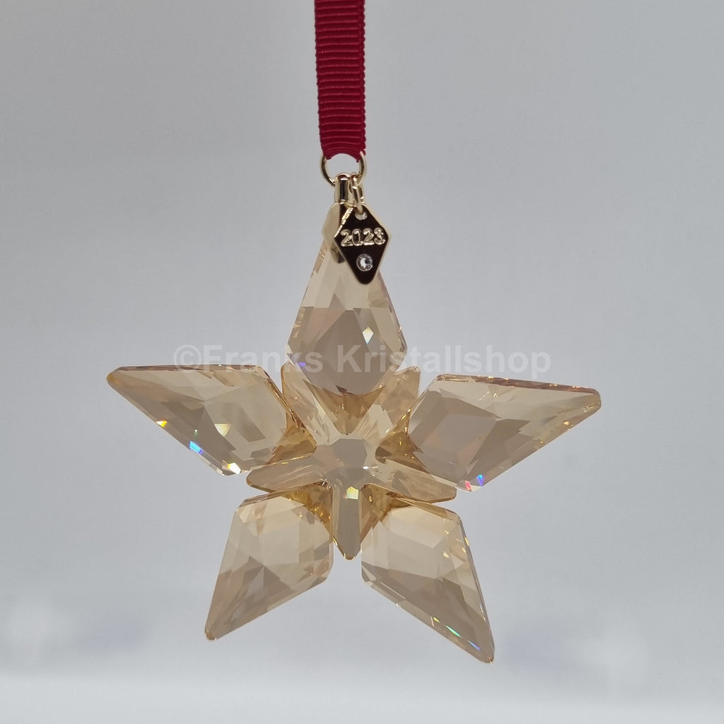 SWAROVSKI Weihnachtsstern 2023 Groß Gold Festive 5648746